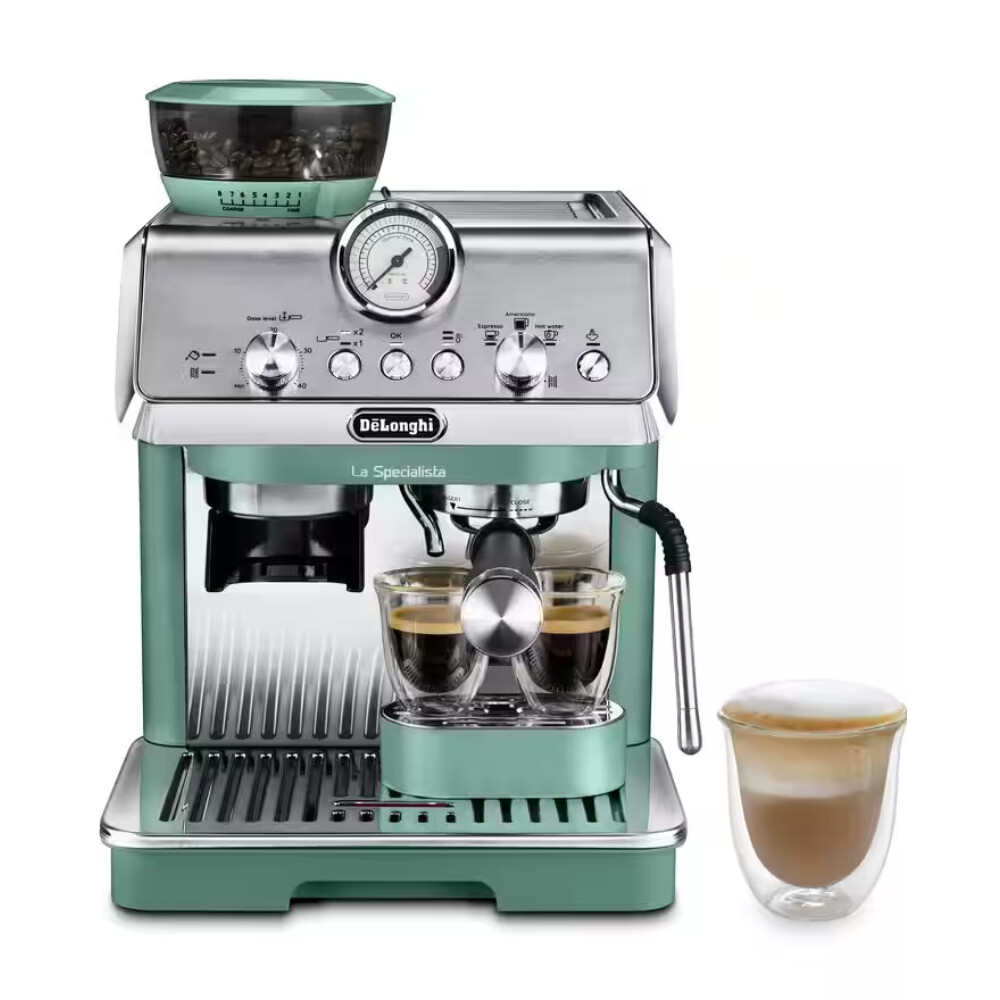 

Кофемашина DeLonghi EC9155.GR, зеленый