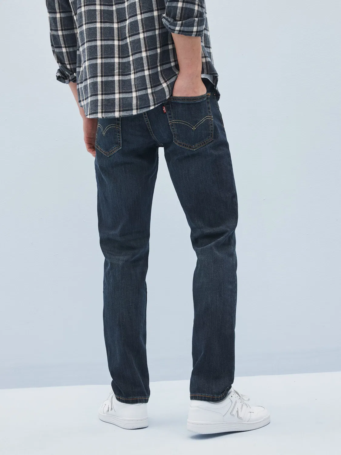 Джинсы slim, модель 511 Levi's, цвет секвойя-блю — фото 3
