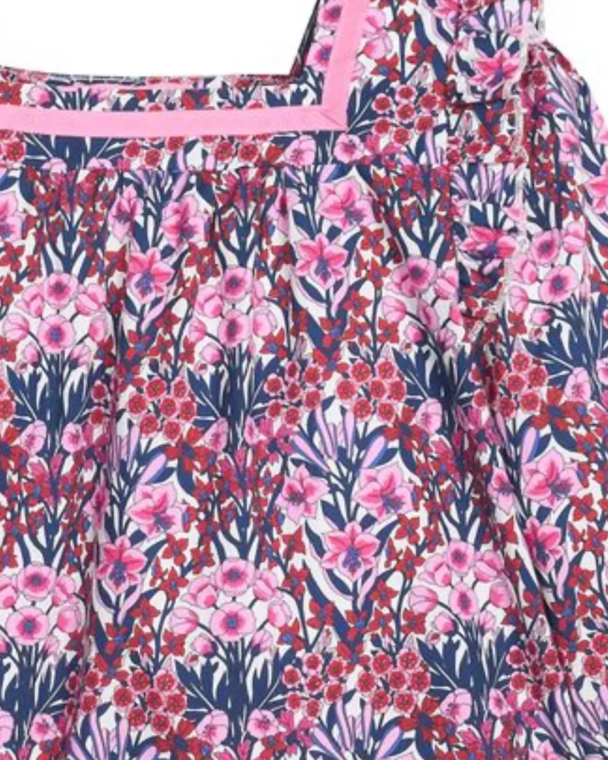 Детская блузка для девочек без рукавов Adams Top Bisby, Foxcroft Winter Floral — фото 2