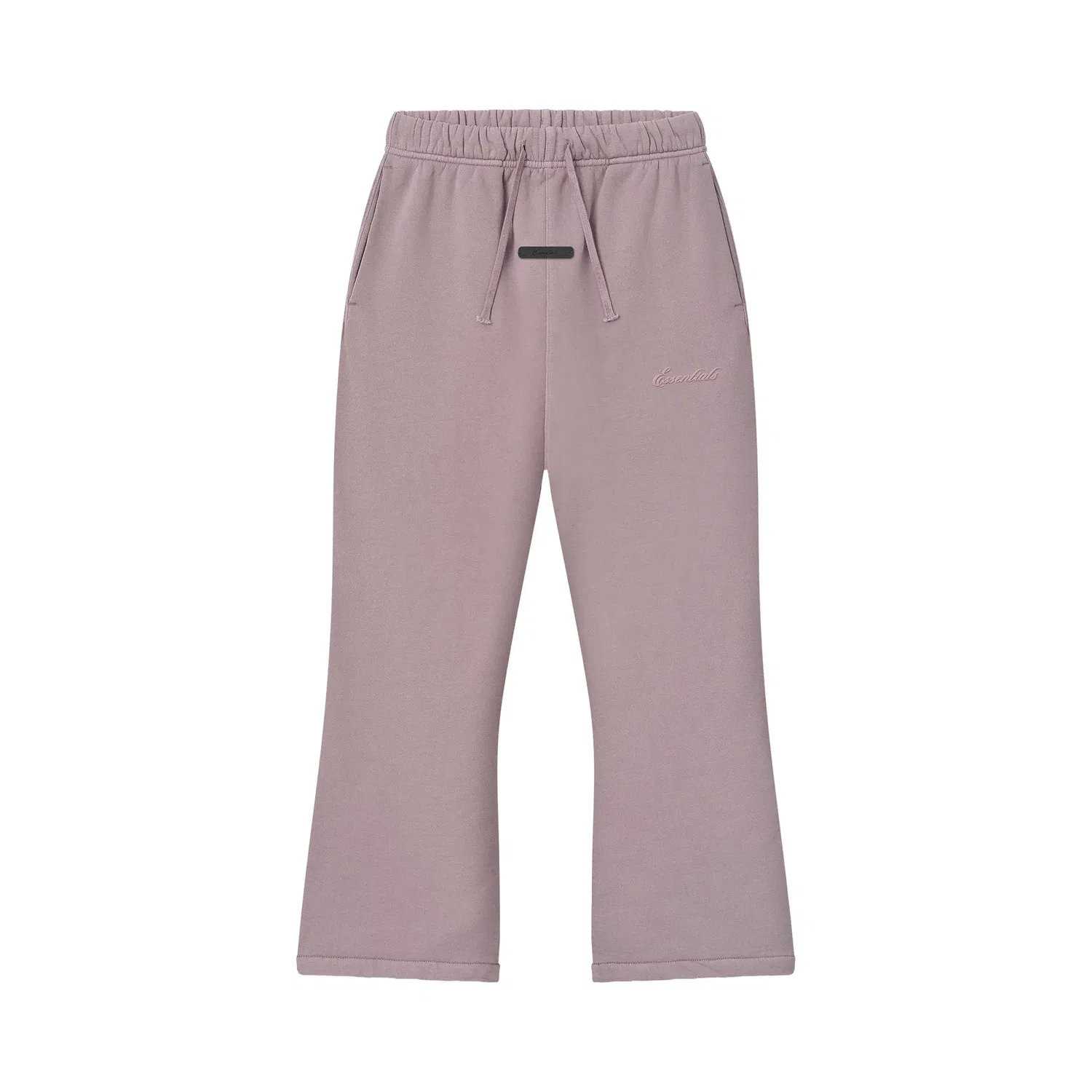 Спортивные штаны Fear of God Essentials Signature Flare Sweatpant, розовый