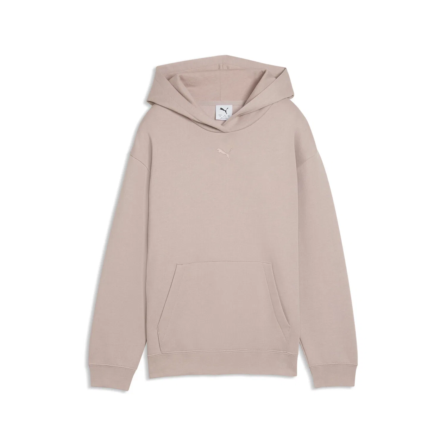 Детское худи из флиса с капюшоном Essentials Fleece Relaxed Hoodie Puma, Beige