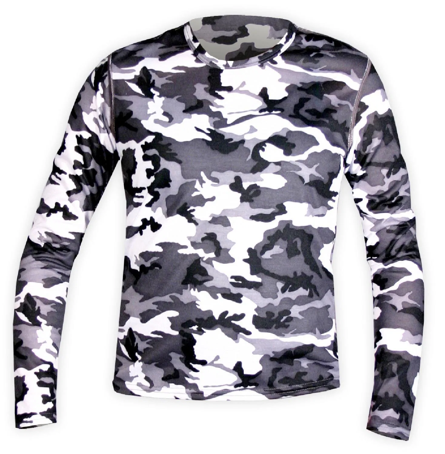 Термобелье с принтом с длинным рукавом Originals Print Base Layer Crew Hot Chillys, Storm