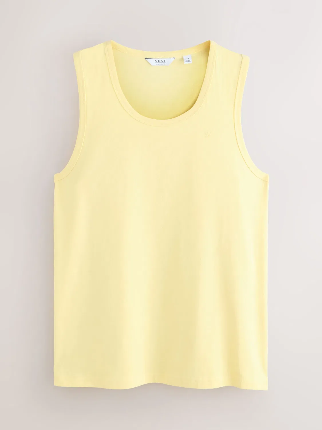 Майка Next Undershirt Trident в желтом мятном, розовом и белом цветах — фото 2