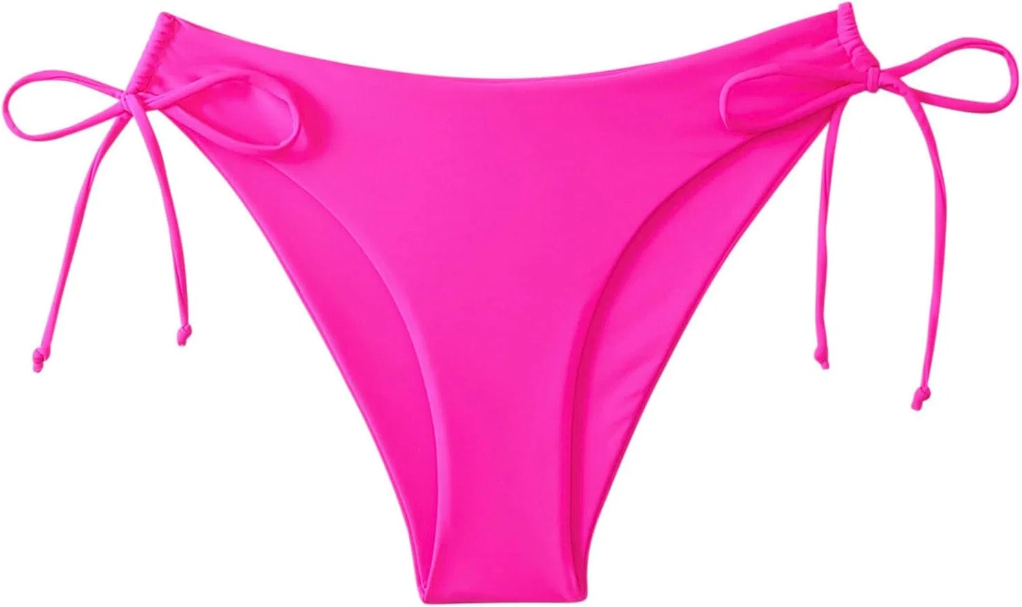Женские бикини-шорты с завязками по бокам Hot Pink — фото 3