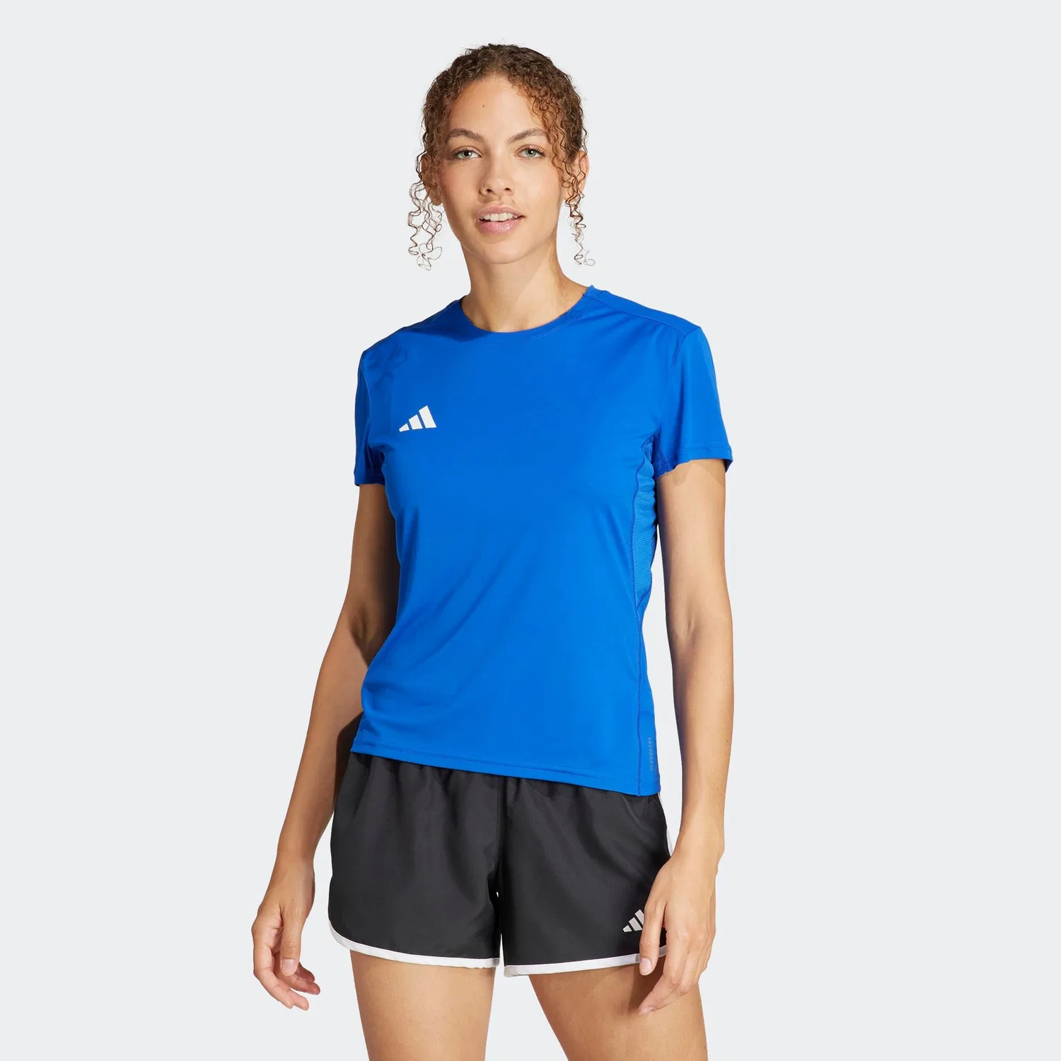 Женская беговая ультралегкая футболка ADIZERO E TEE Adidas Performance, Royal Blue
