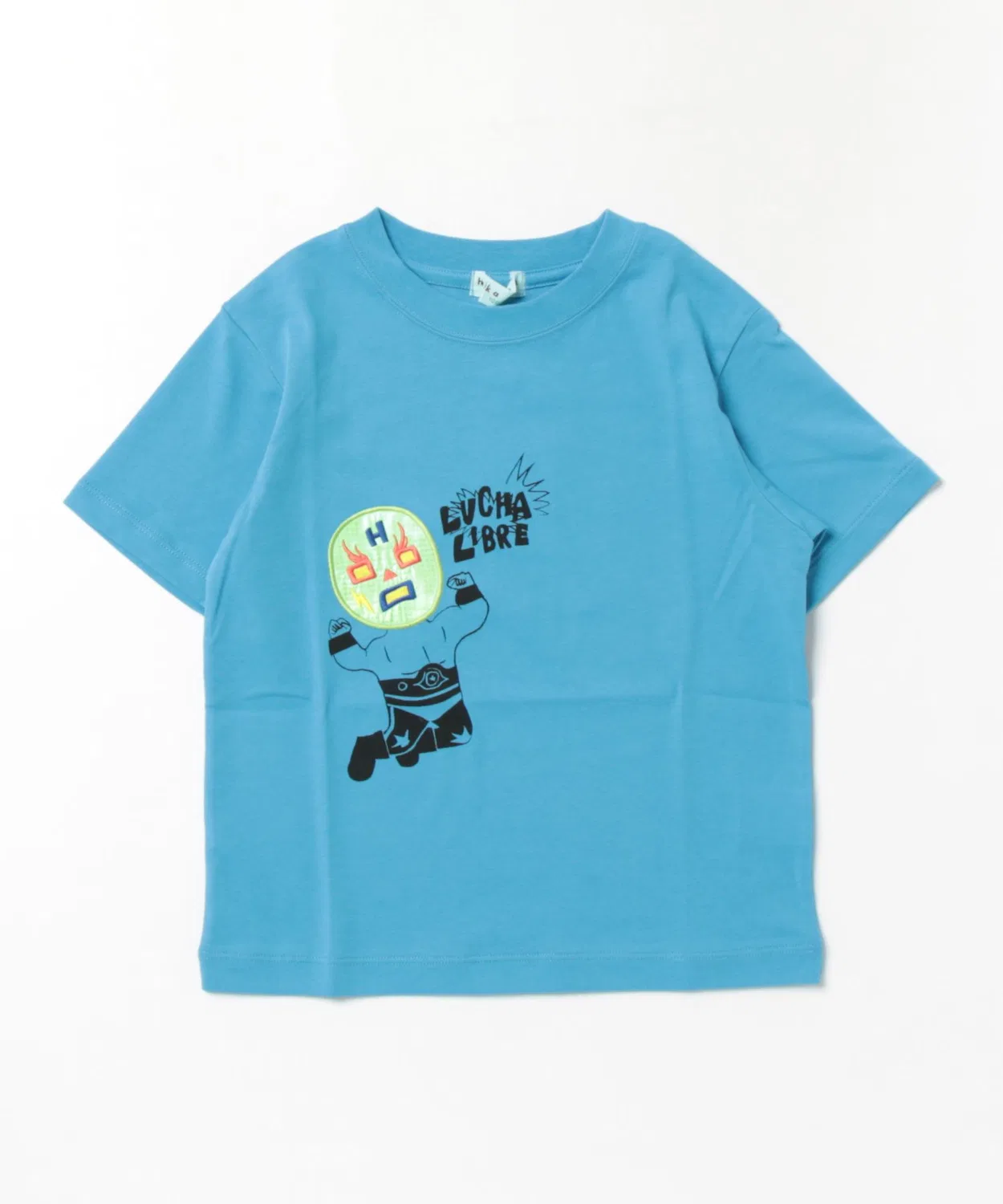 Детская футболка с аппликацией с коротким рукавом hakka kids, Blue