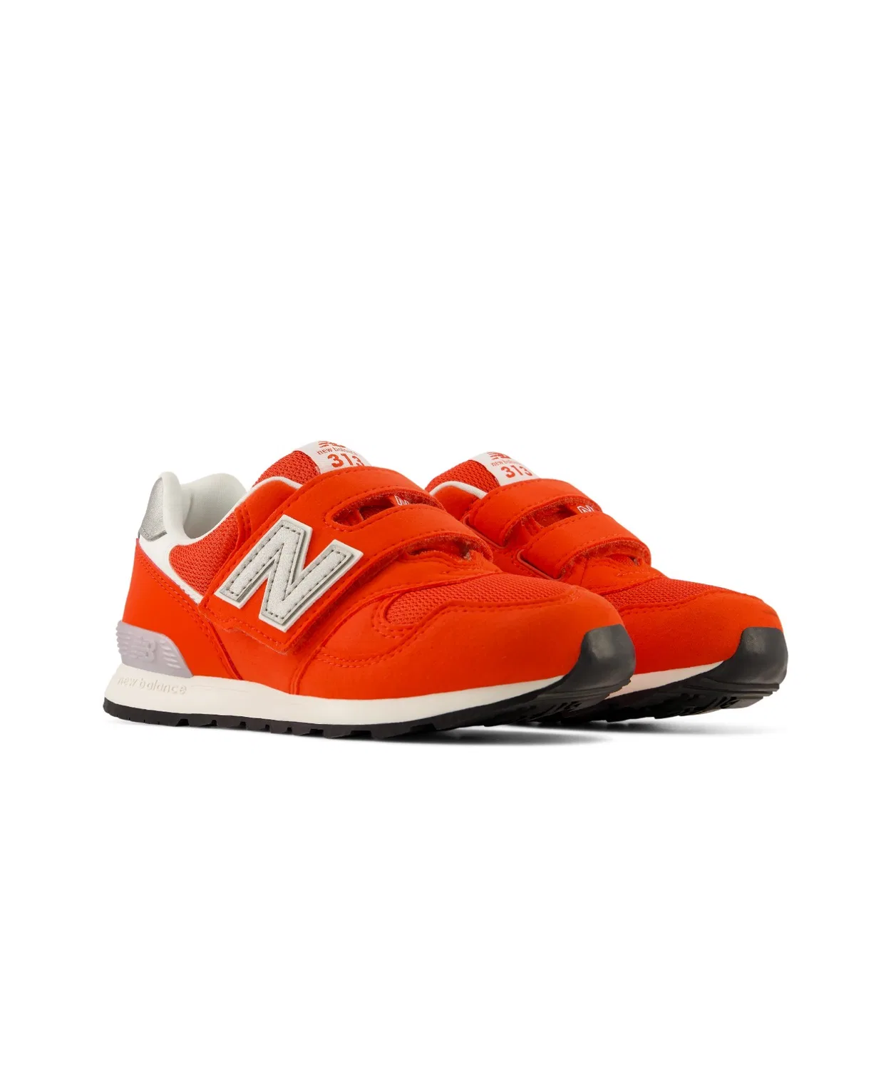 Детские кроссовки с липучкой 313 v2 New Balance, Красный — фото 2