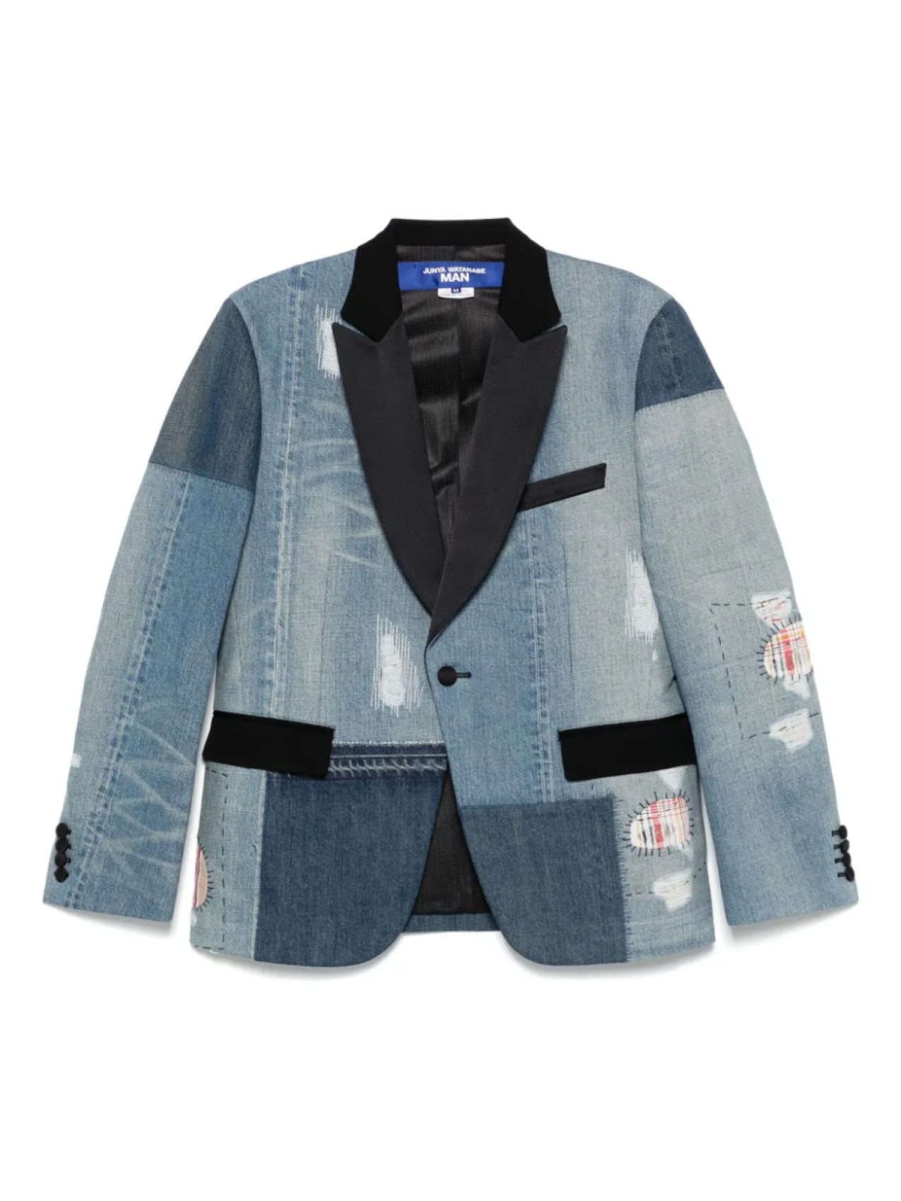 

Junya Watanabe MAN джинсовый пиджак, синий