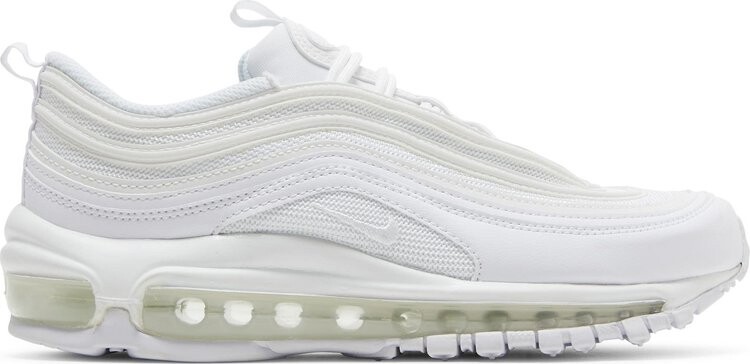 Кроссовки Nike Wmns Air Max 97 'Triple White', белый (Размер 35 RU)