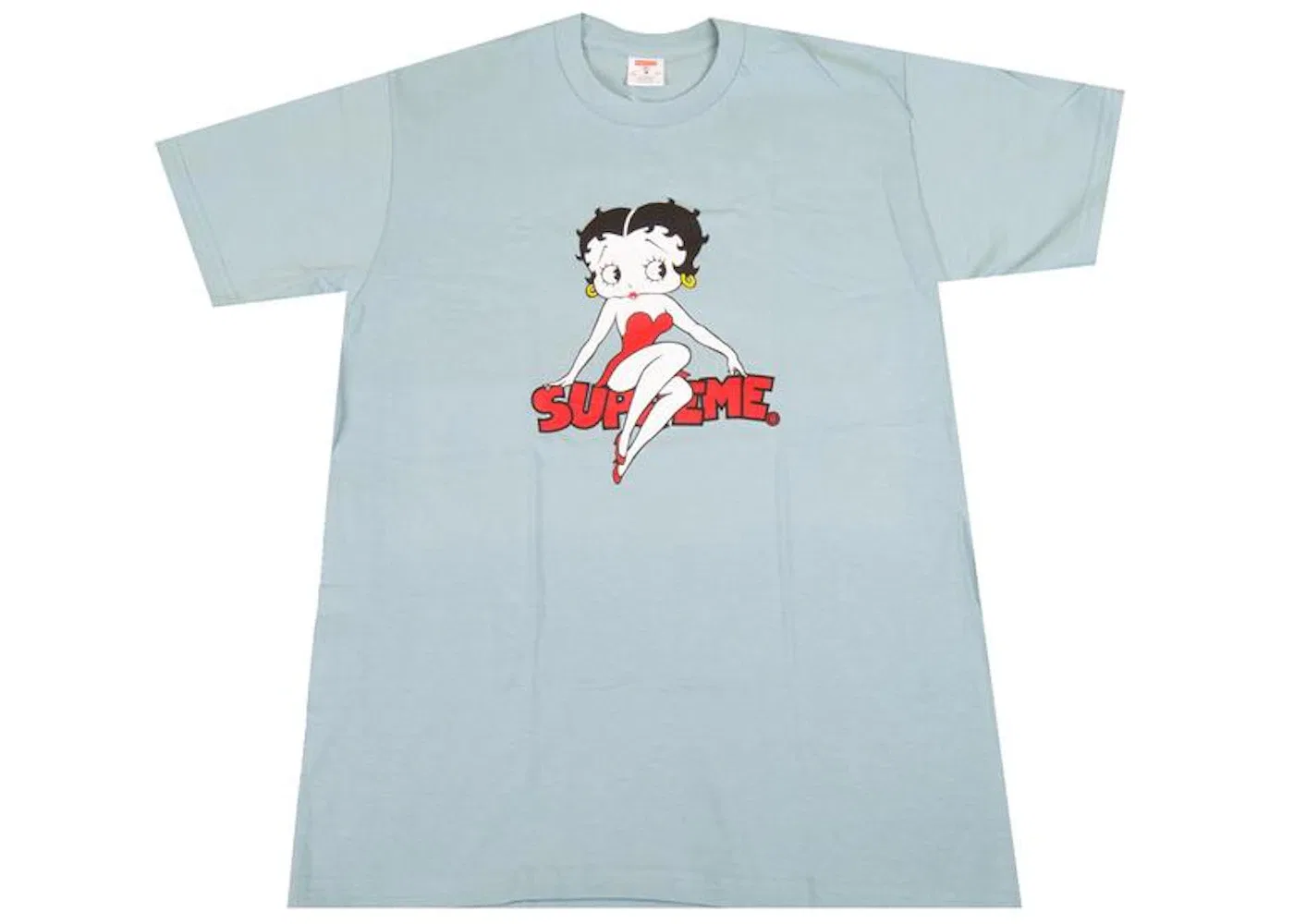 Мужская футболка с принтом Supreme Betty Boop Tee, Slate