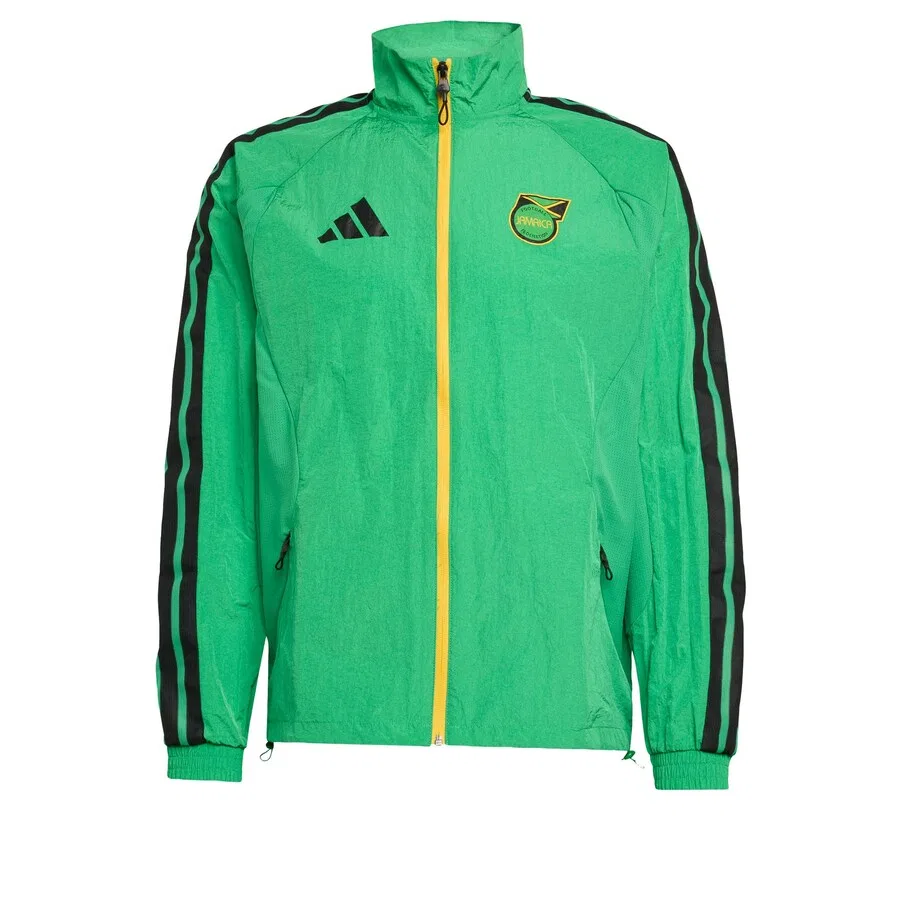 Спортивная куртка ADIDAS PERFORMANCE 'Jamaika x Bob Marley' зеленого цвета — фото 3