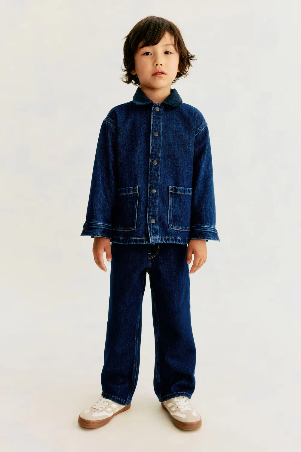 Джинсы свободного кроя H&M, Dunkles Denimblau