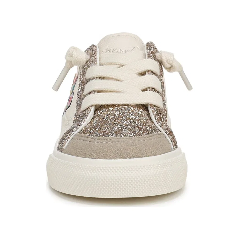 Детские кроссовки Pebble 3-T Blowfish Malibu, Cream Gold Faux Leather — фото 3