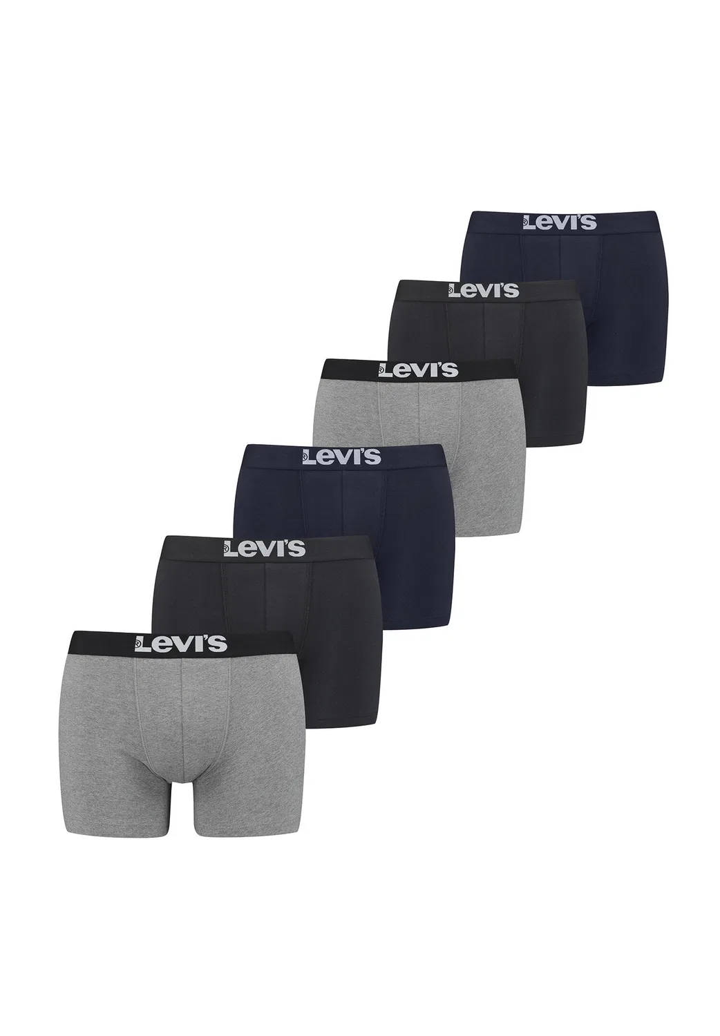 Мужские боксеры из органического хлопка SOLID BASIC BOXER Levi's, Taupebeige