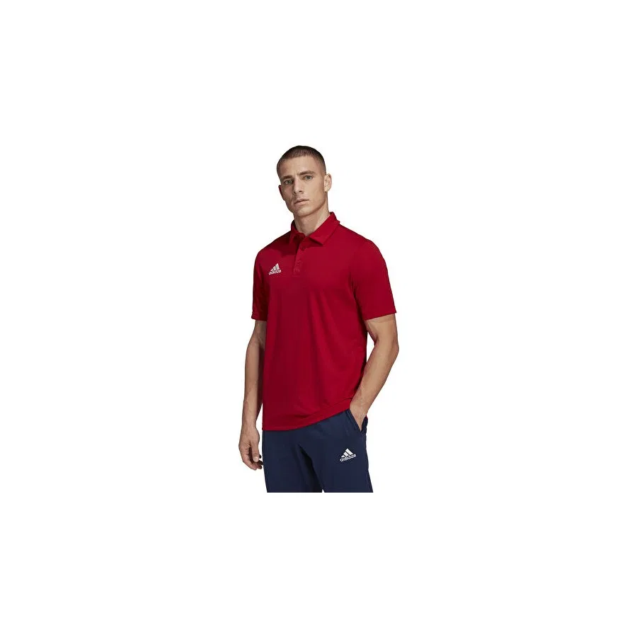 Мужская футболка поло с длинным рукавом Entrada 22 adidas, Красный — фото 2