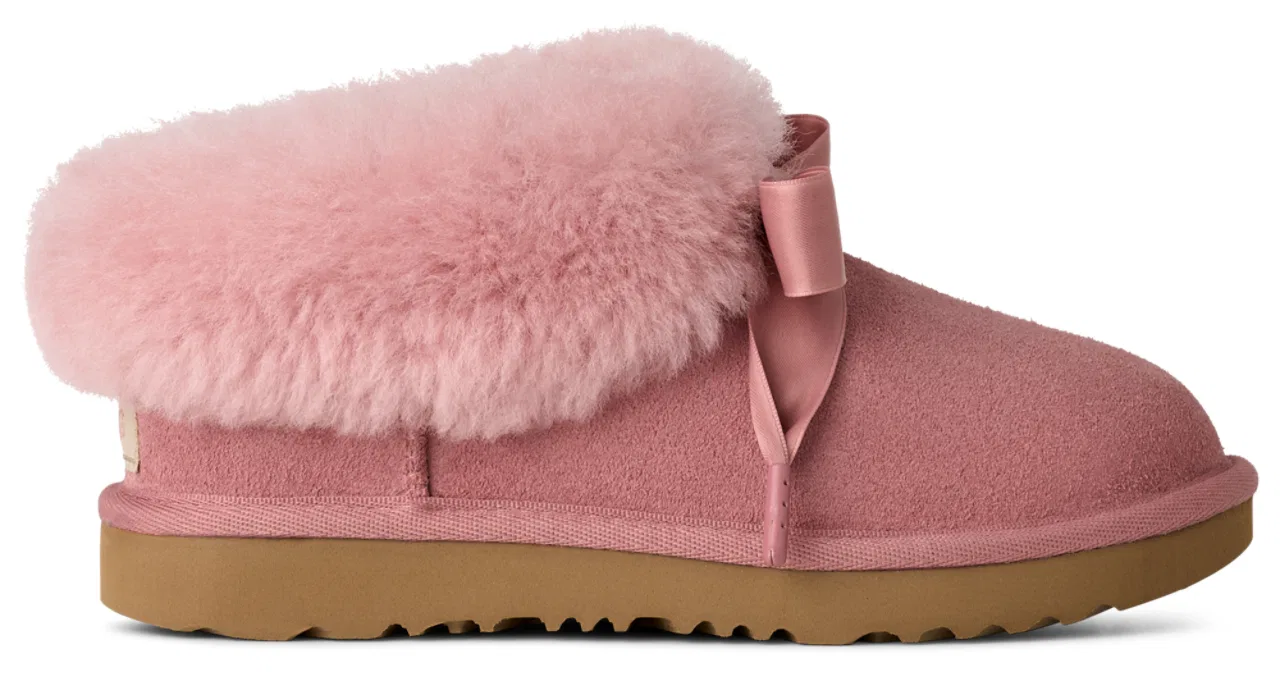 Тапочки для девочек Bailey UGG, цвет Pink Dawn/Pink Dawn