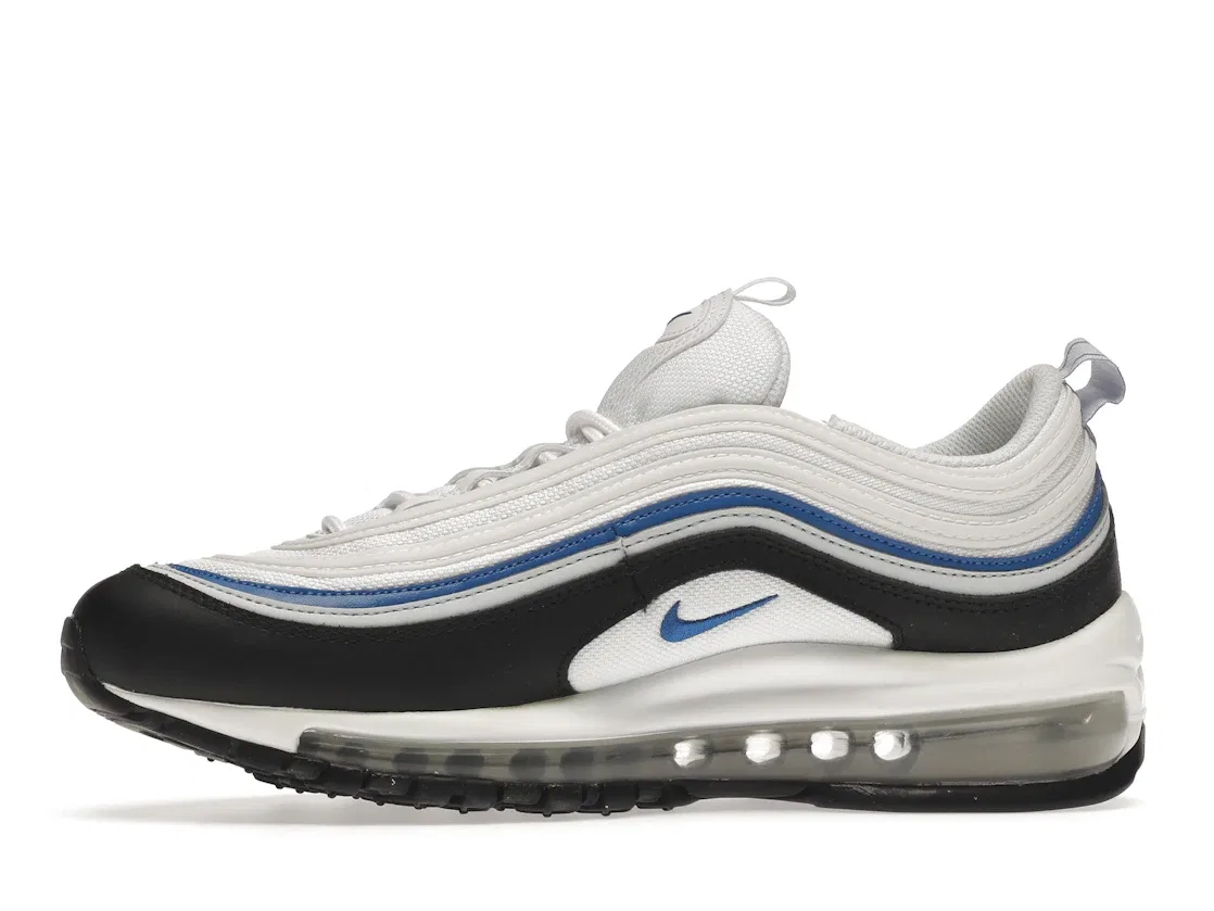 Детские кроссовки Lifestyle Nike Air Max 97, White/Black-Pure Platinum-Signal Blue — фото 3
