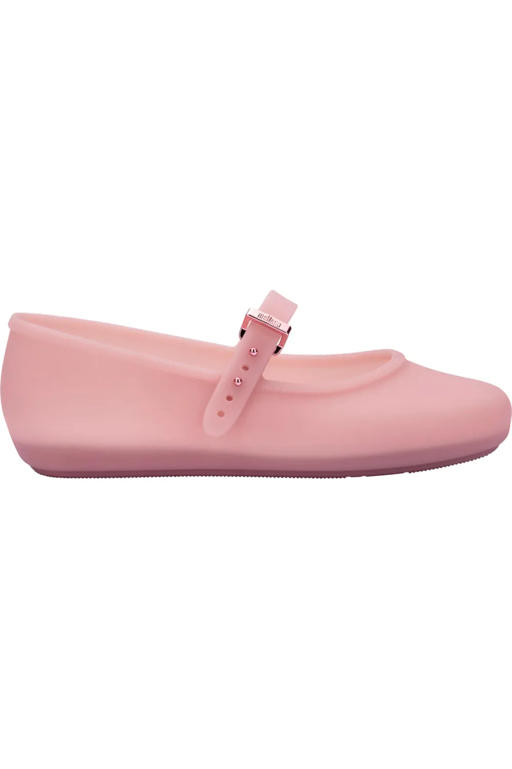 Детские балетки классические на ремешке Soft Ballerina Mary Jane Flat Mini Melissa, Milky Pink — фото 2