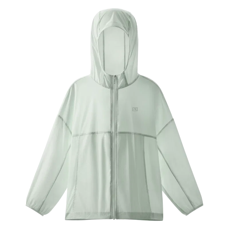 Детская куртка для мальчиков ультралегкая Banana In Xiao Liangpi 501UV Air, Light Gray Green