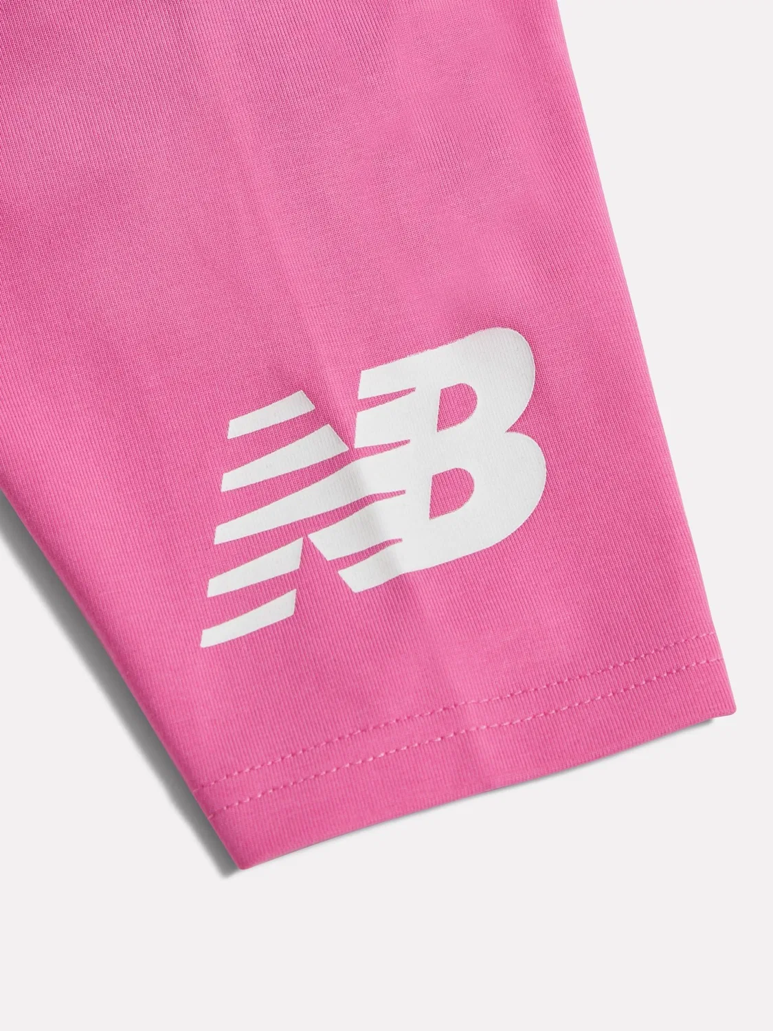 Шорты велосипедные с логотипом New Balance, розовый — фото 3