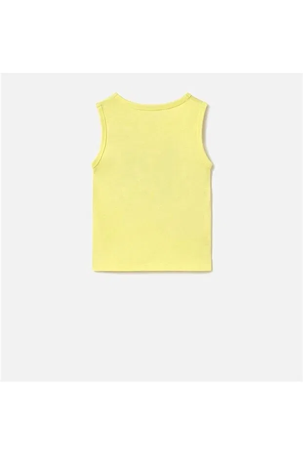 Детское для мальчиков футболка без рукавов Mayoral, Yellow — фото 2