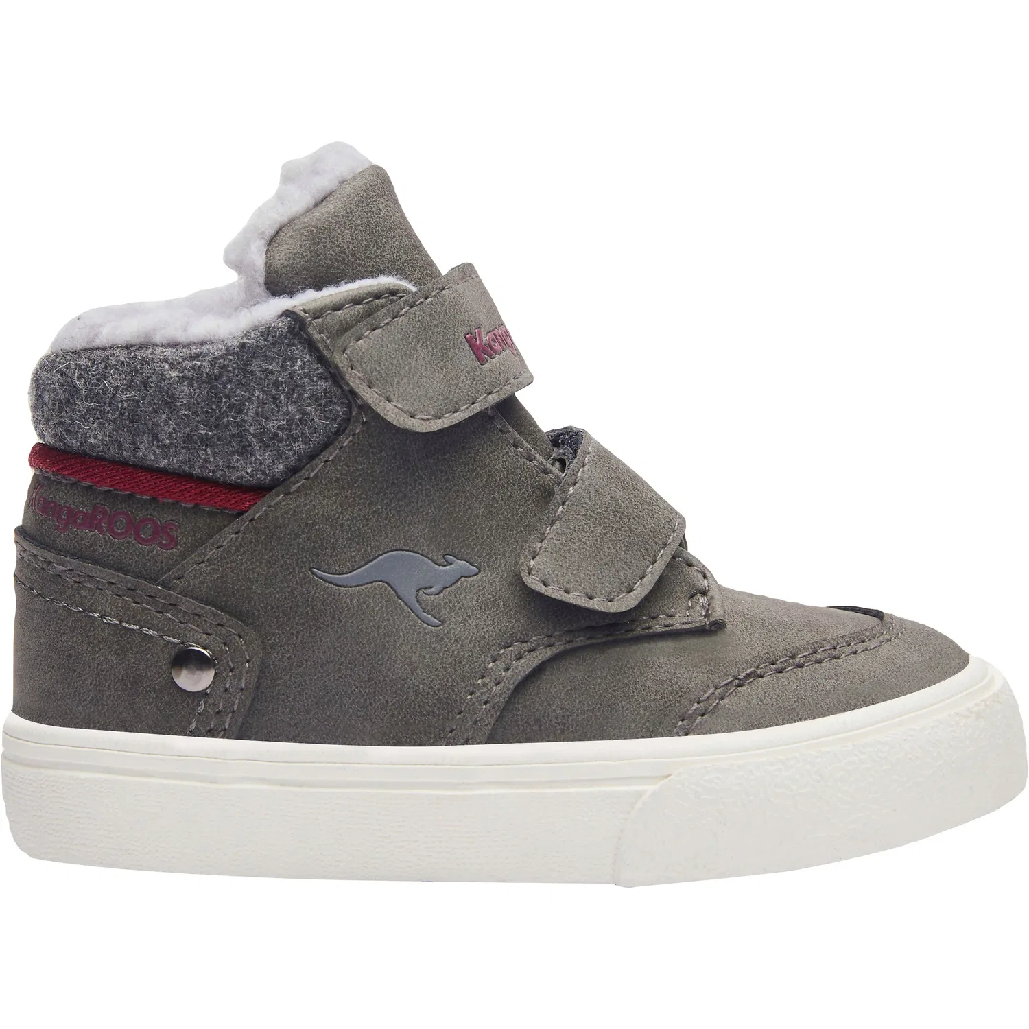 Детские кроссовки с Klettverschluss KaVu Primo V KangaROOS, Anthracite-Grey — фото 2