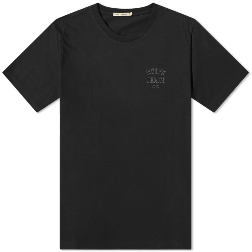 

Футболка Nudie Roy Logo Tee, Черный, Футболка Nudie Roy Logo Tee