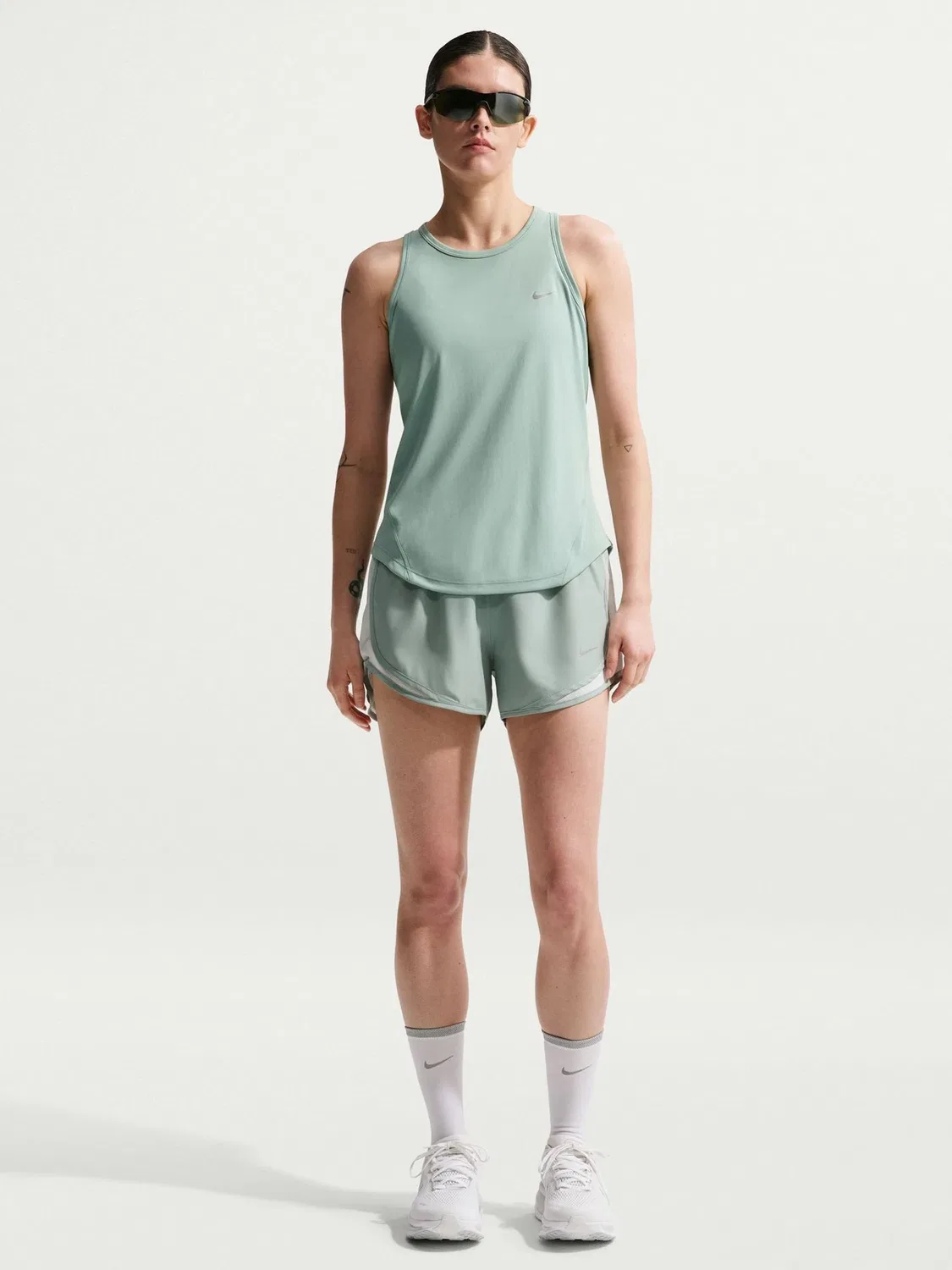 Топ для бега Nike Tempo Dri-FIT, Steam Green — фото 2