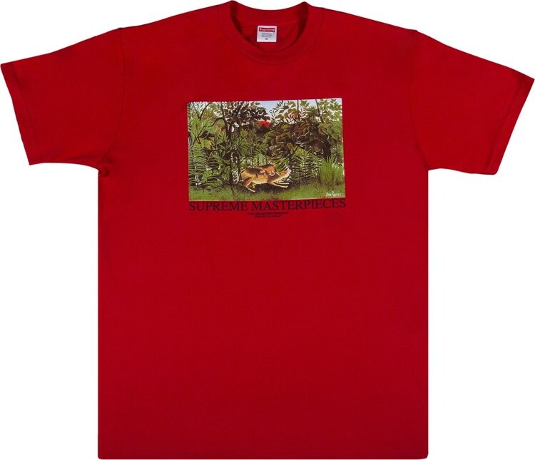 

Футболка Supreme Masterpieces Tee 'Red', красный