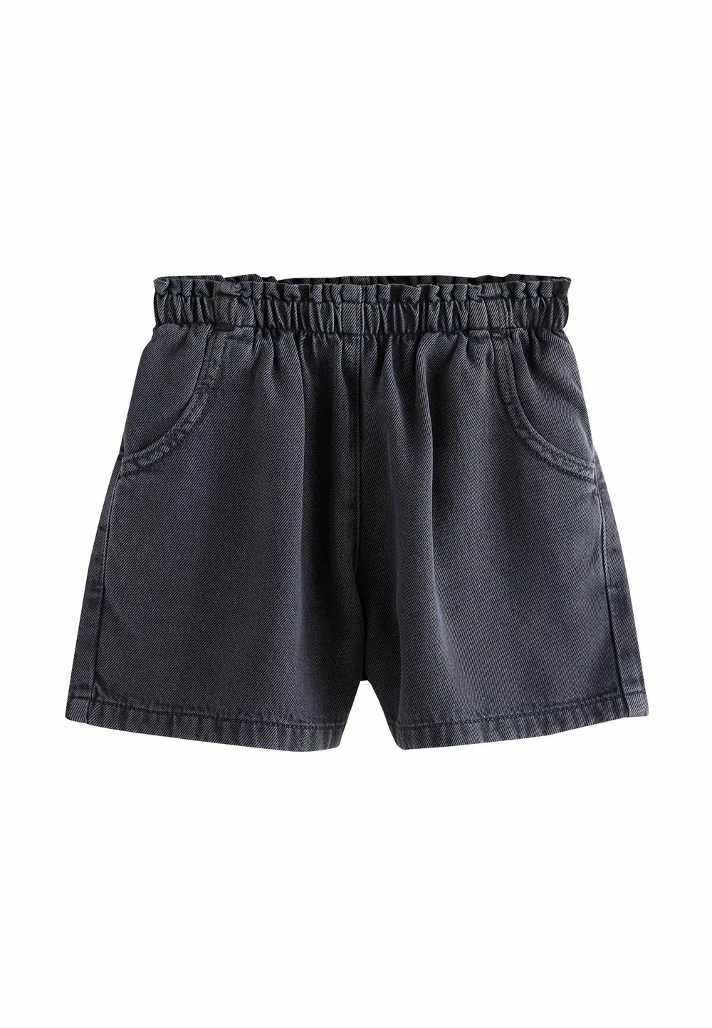 Стандартный крой - шорты без шнурков - джинсовые шорты Next, Washed Black — фото 4