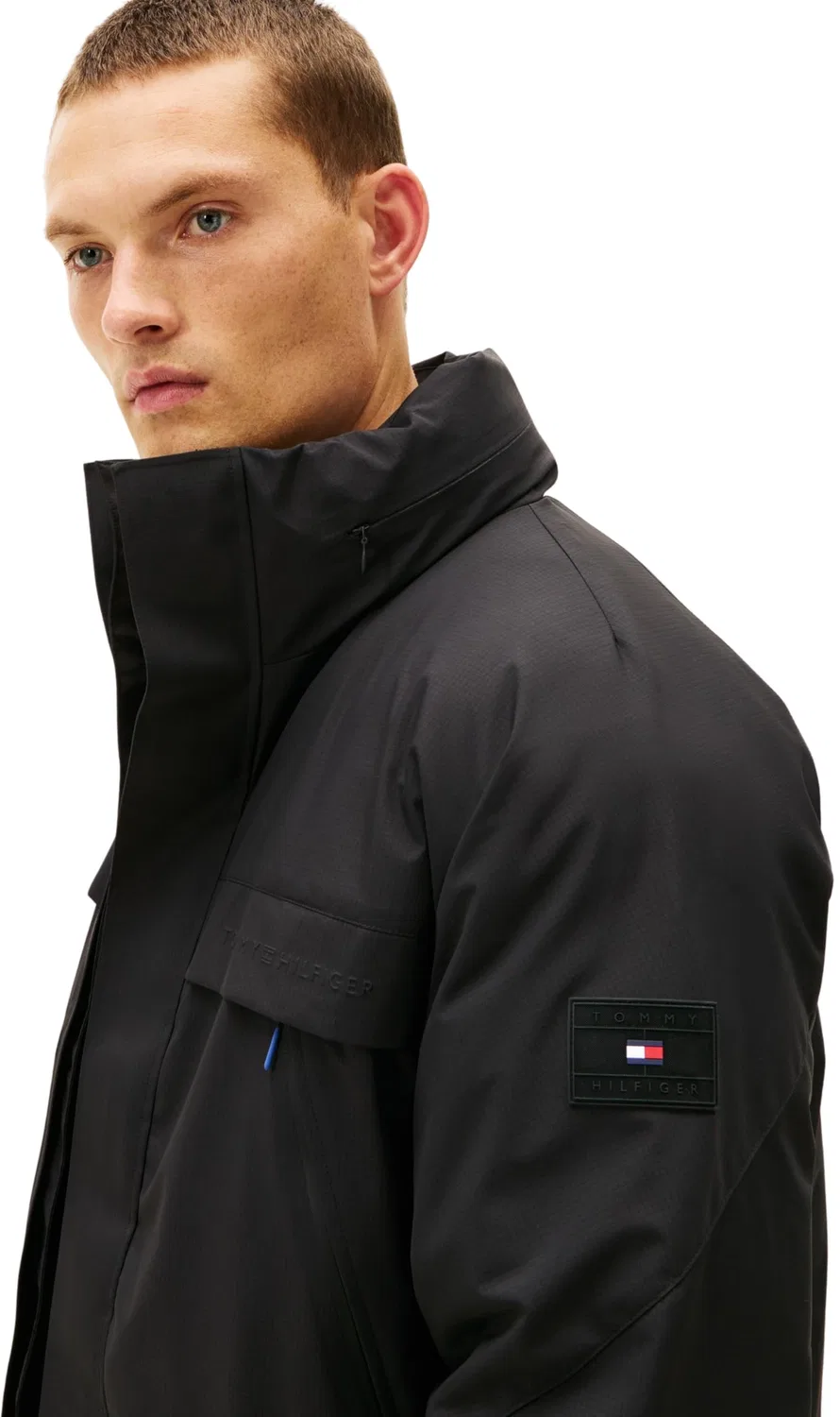 Мужская куртка с утеплителем Tommy Hilfiger, Black — фото 3