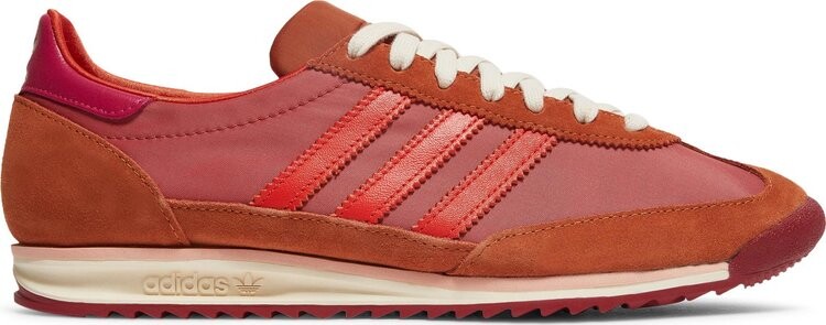 

Кроссовки Adidas Wales Bonner x SL72 'Trace Pink Maroon', красный
