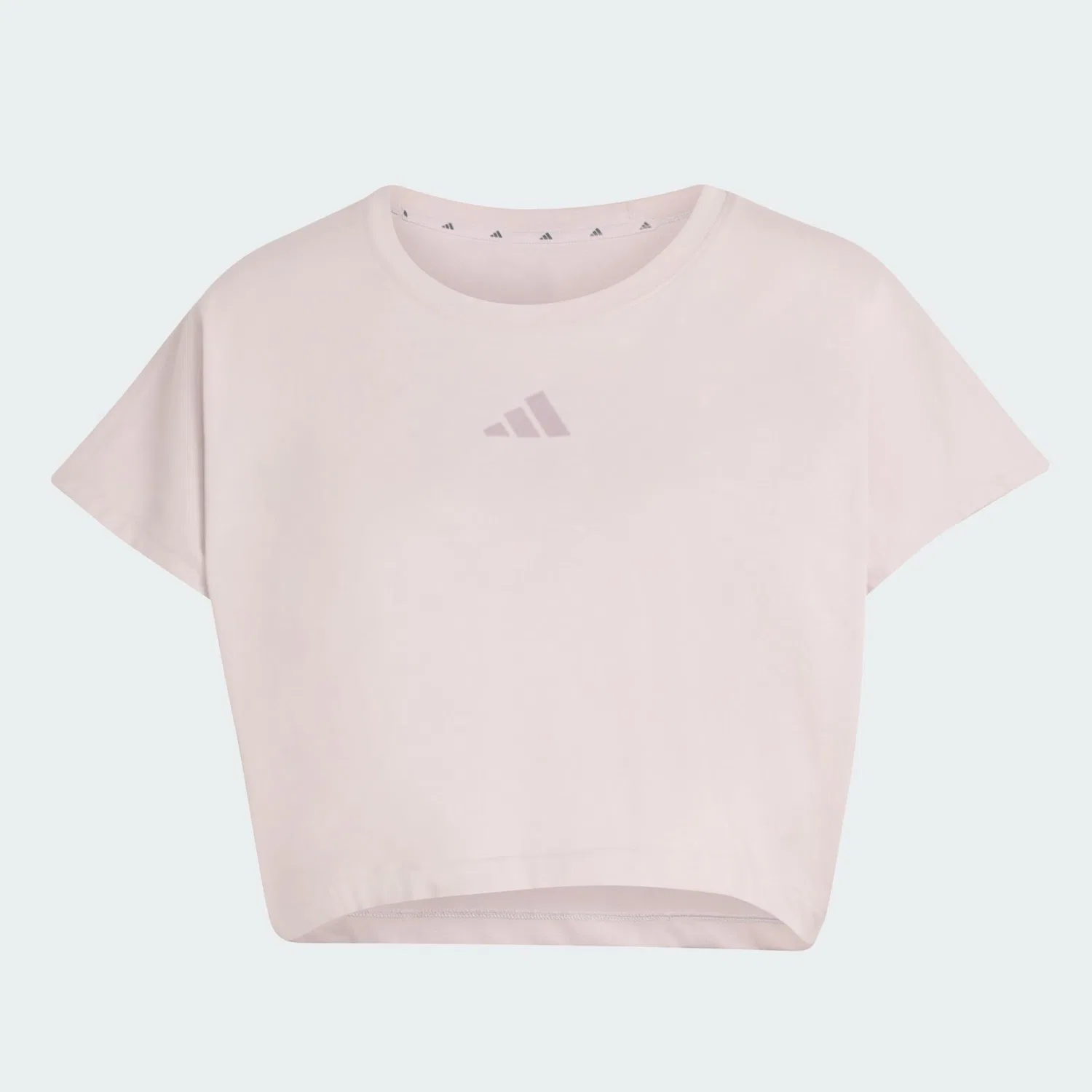 Женский хлопковый танк-топ PrimeLift Workout Boxy 3-Streifen Tanktop, Adidas, Violett — фото 2