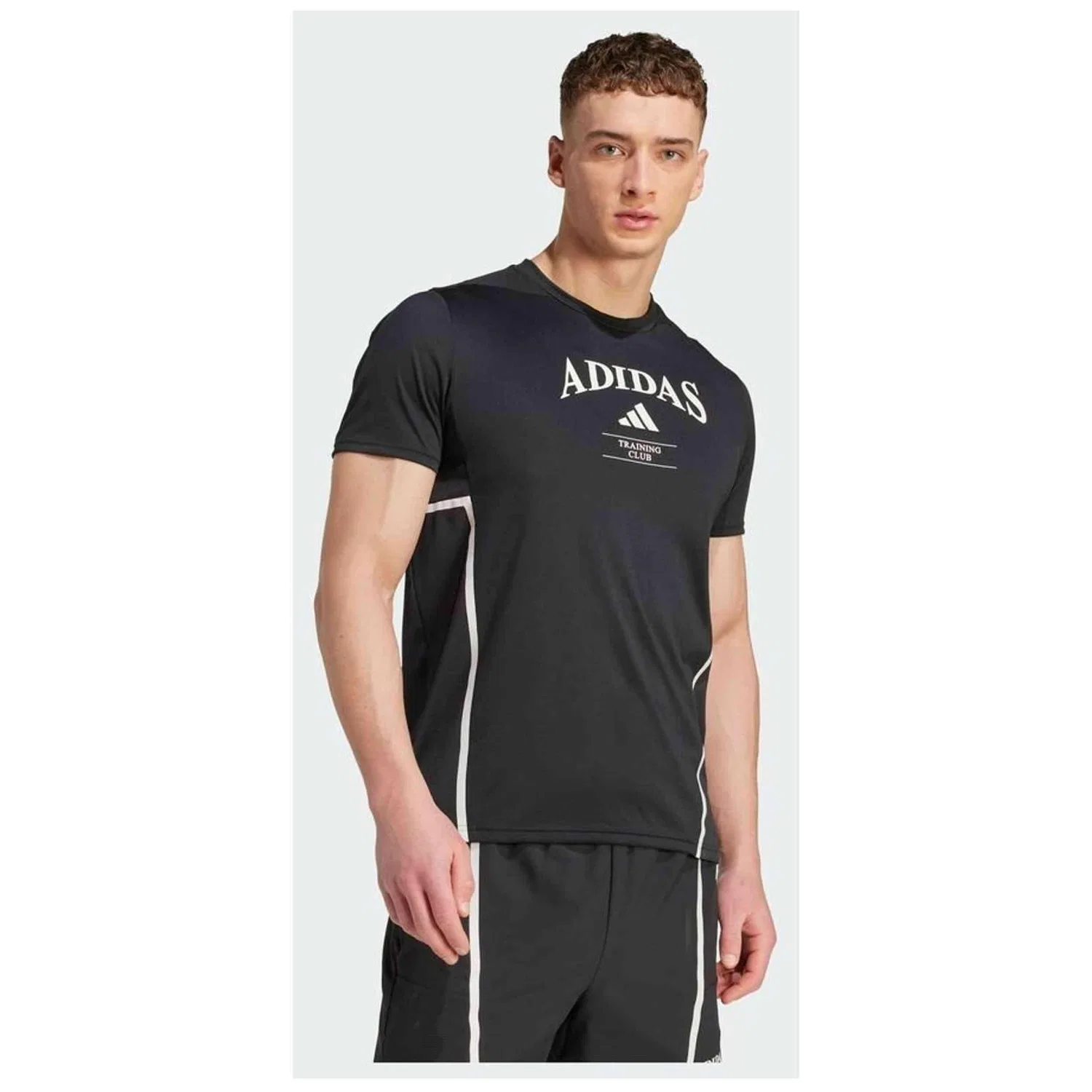 Мужская футболка с коротким рукавом Adidas KA5284, Цвет: Schwarz