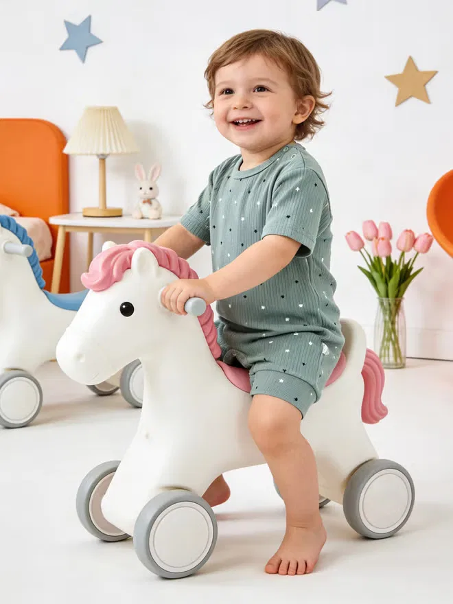 Боди-комбинезон с принтом из рубчатого хлопка, Babies Basic, зеленый — фото 2