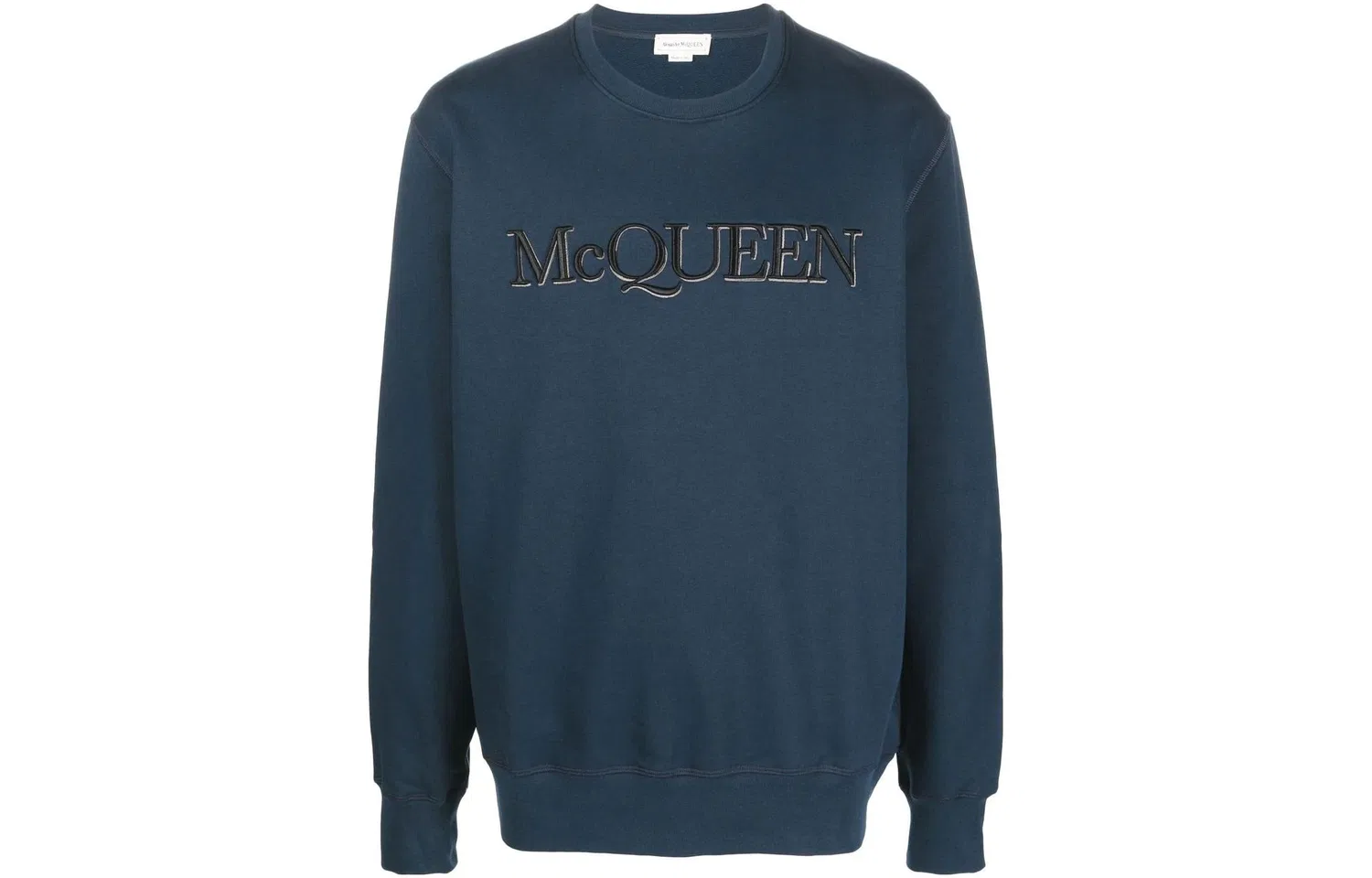 Мужской свитшот в стиле хип-хоп Alexander McQueen, Marine Blue