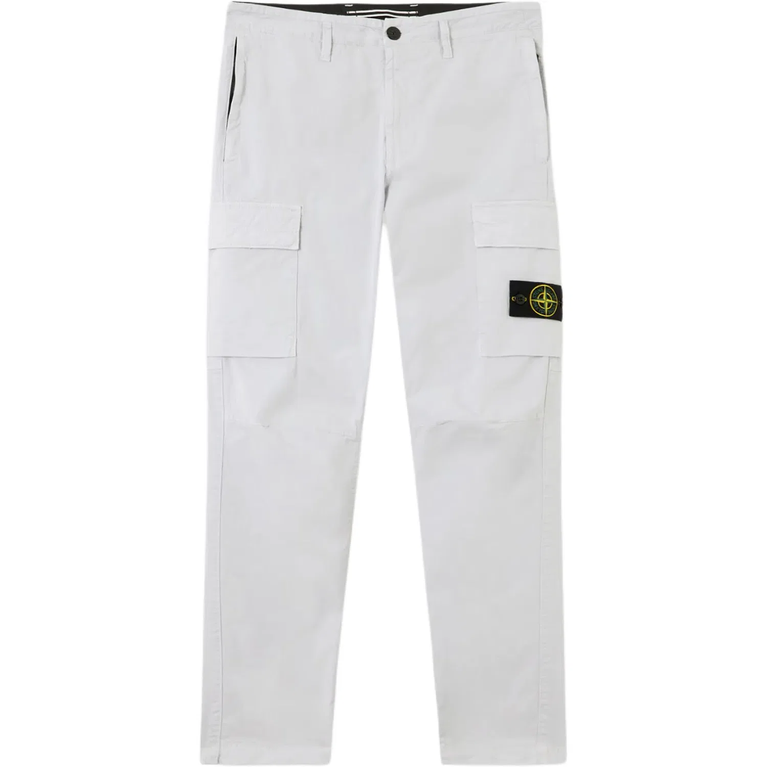 Брюки карго прямого кроя с патчами Compass, STONE ISLAND, Sky Blue