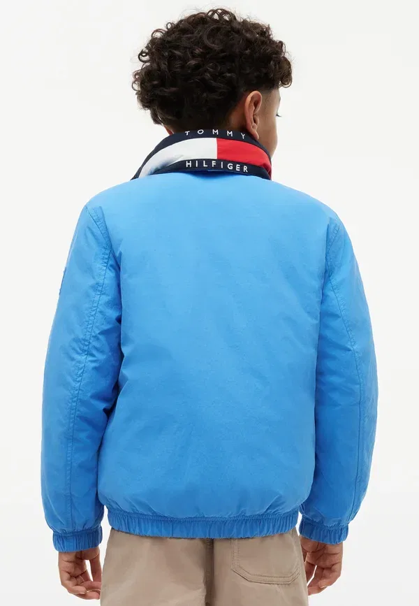 Куртка легкая padded jacket Tommy Hilfiger Copenhagen Blue, синий — фото 3