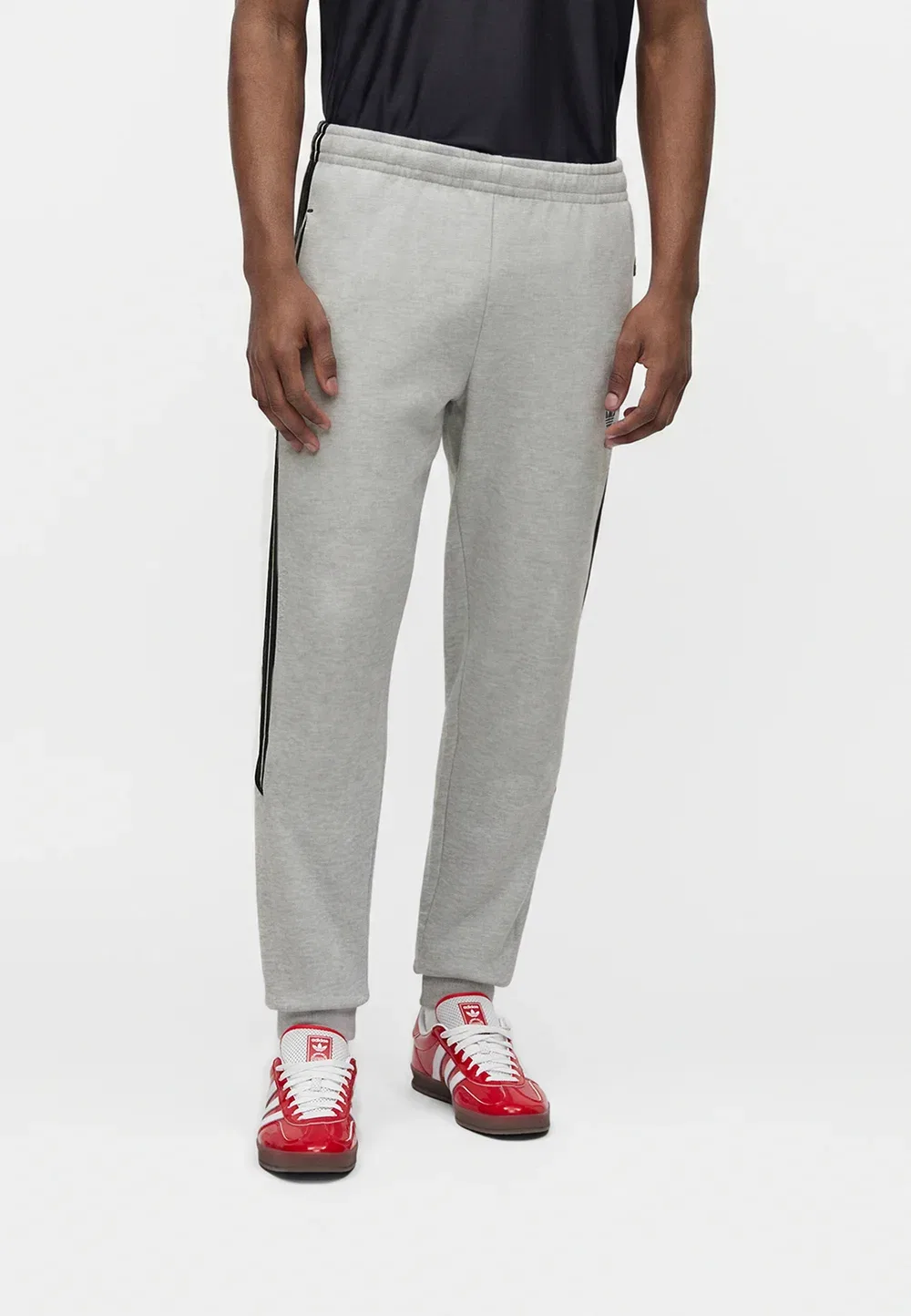 Спортивные штаны Spacer - брюки от спортивного костюма Adidas Originals, Medium Grey Heather