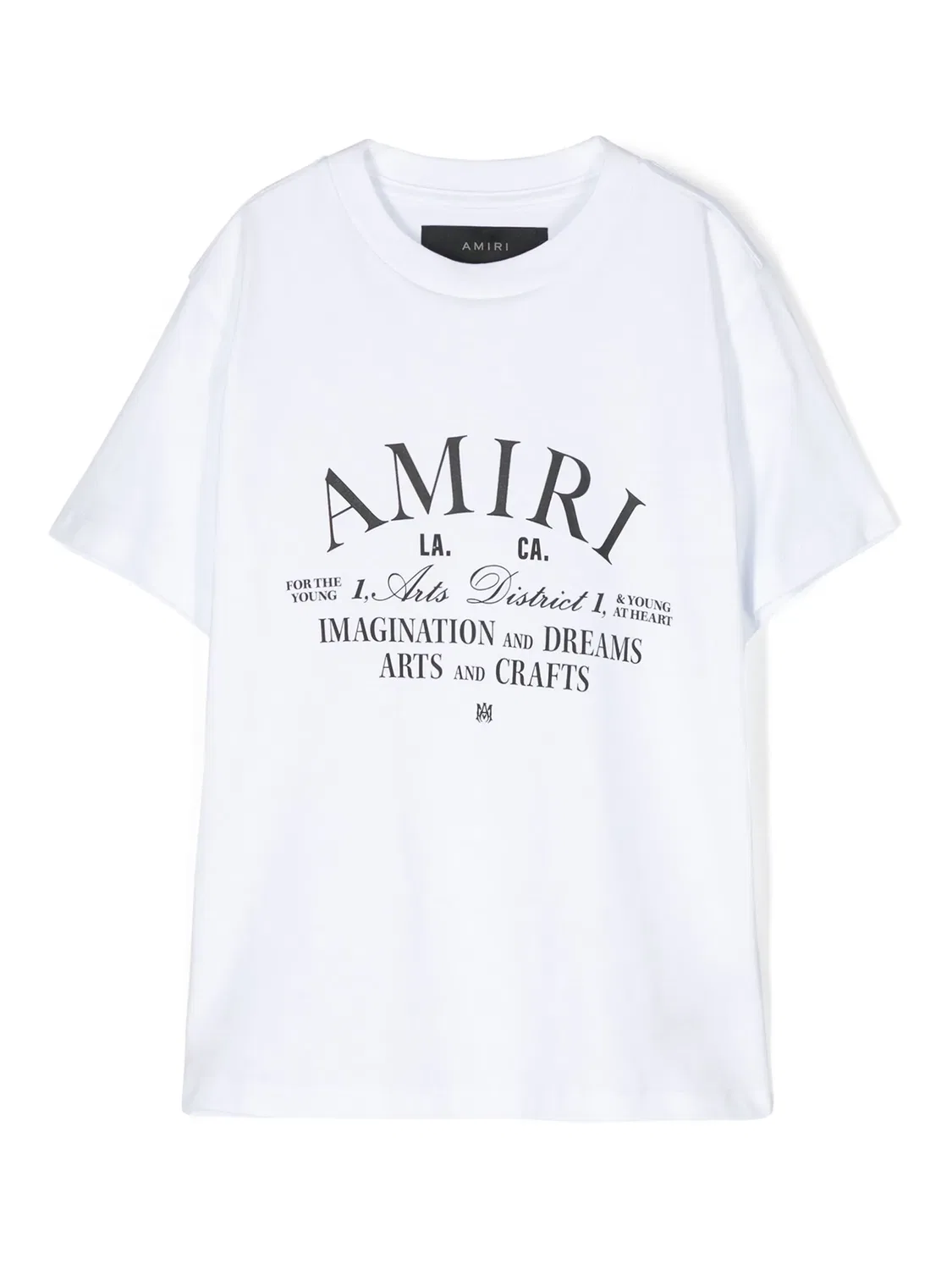 Футболка с логотипом AMIRI, белый