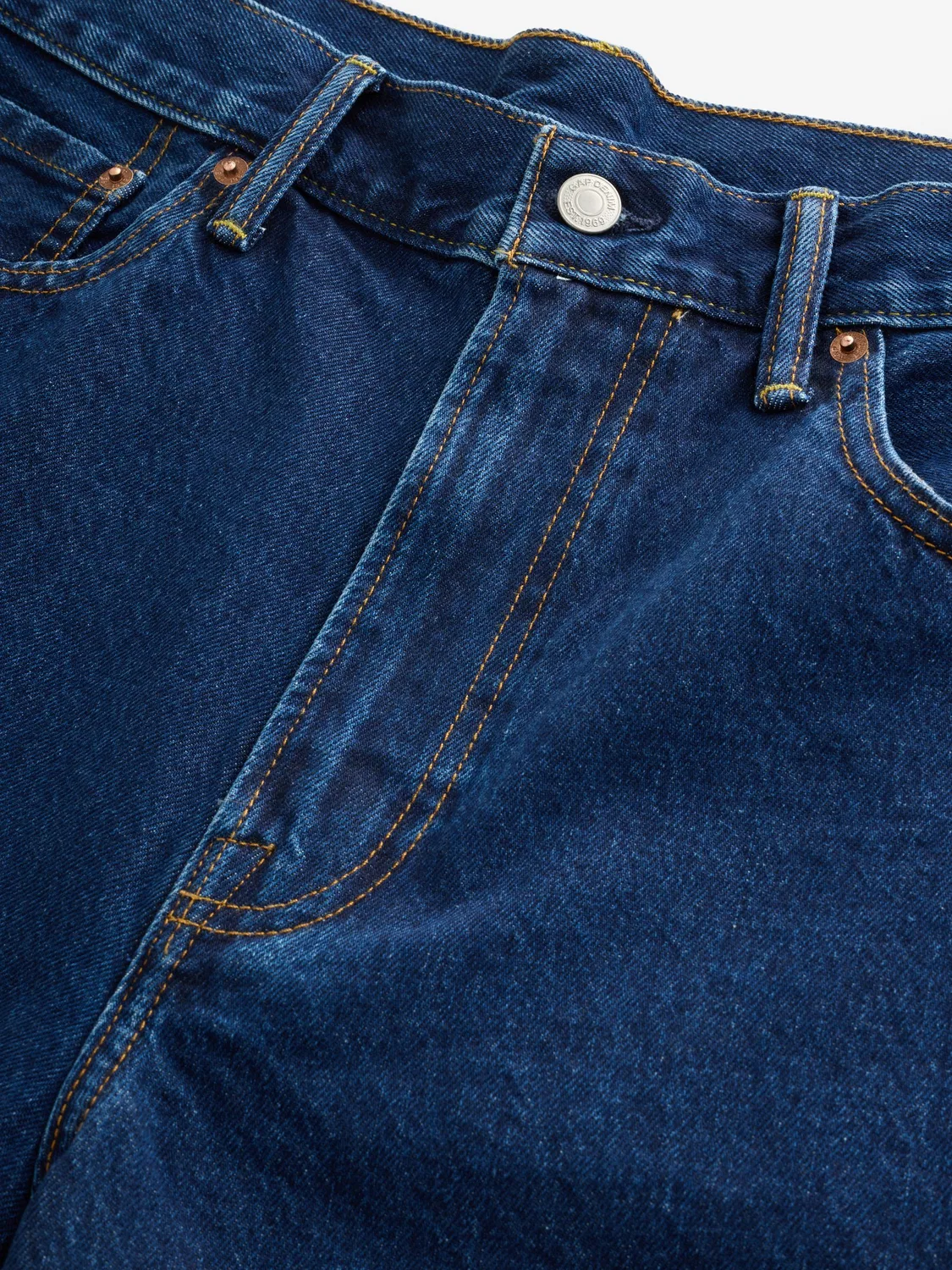 Шорты джинсовые свободные Gap, Dark Wash — фото 3
