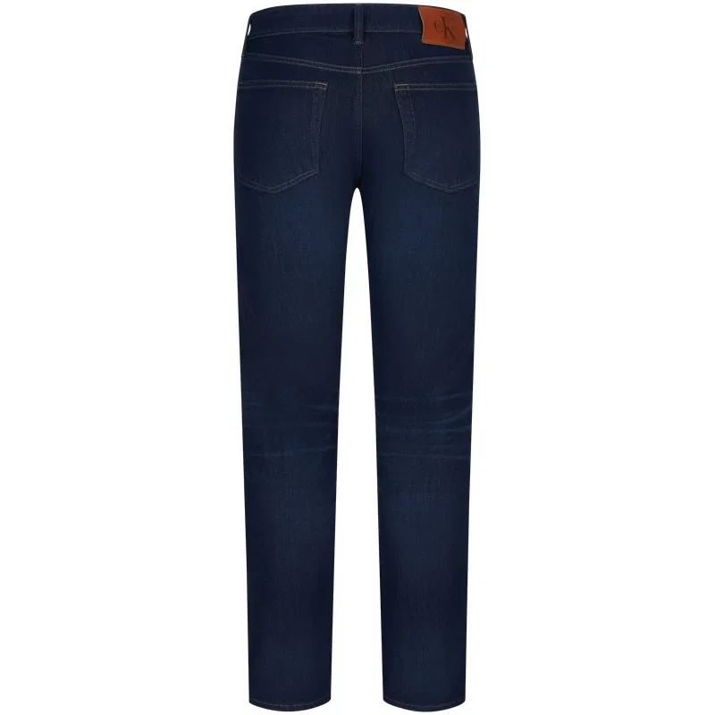 Мужские джинсы прямого кроя Moderate Straight Fit Calvin Klein, 2TN-Denim Dark Blue — фото 3