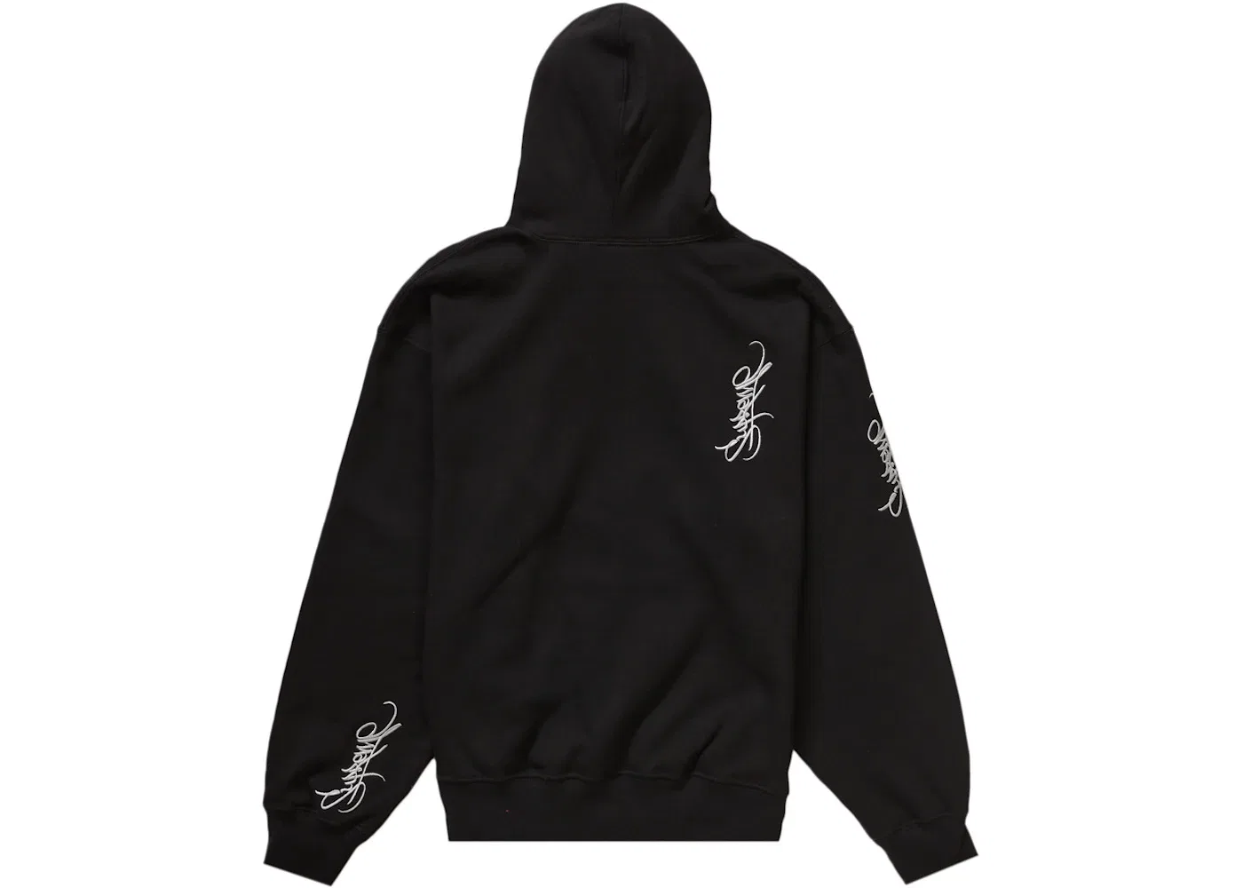Мужская худи Supreme Sweatshirt (SS24), Black — фото 2