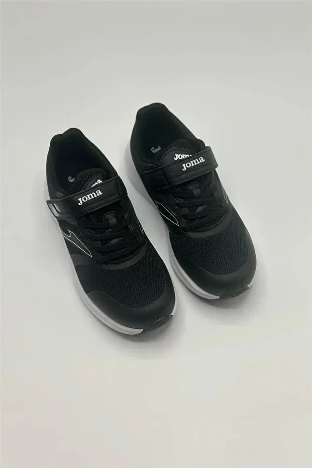 Детские кроссовки для девочек с принтом Jelits2431V Elite Jr Joma, Black — фото 4