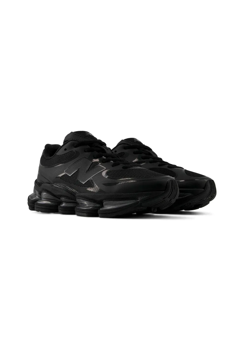2000 унисекс - кроссовки New Balance, Black Black — фото 2