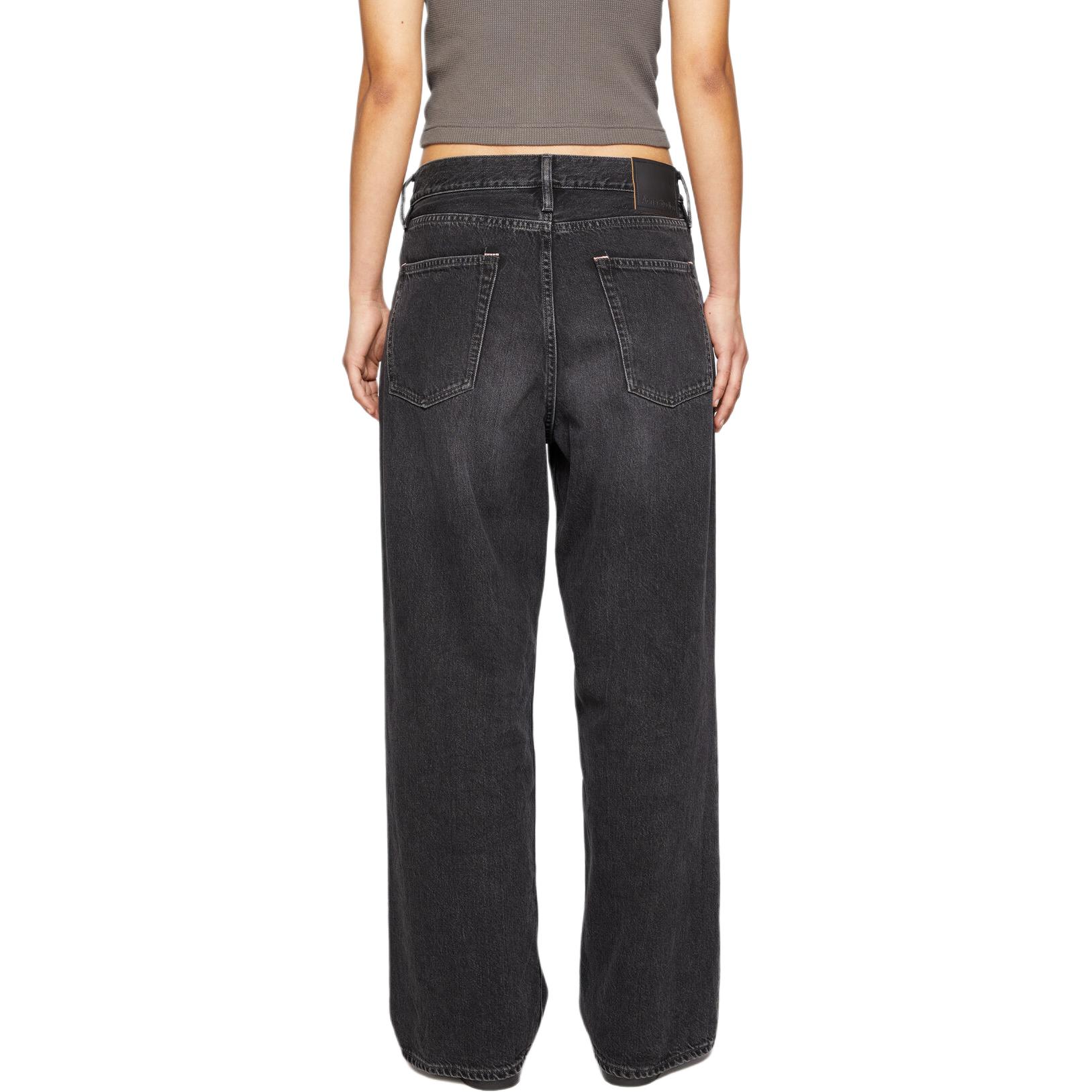 2022F Джинсы Relaxed Fit 'Black' Acne Studios — фото 4