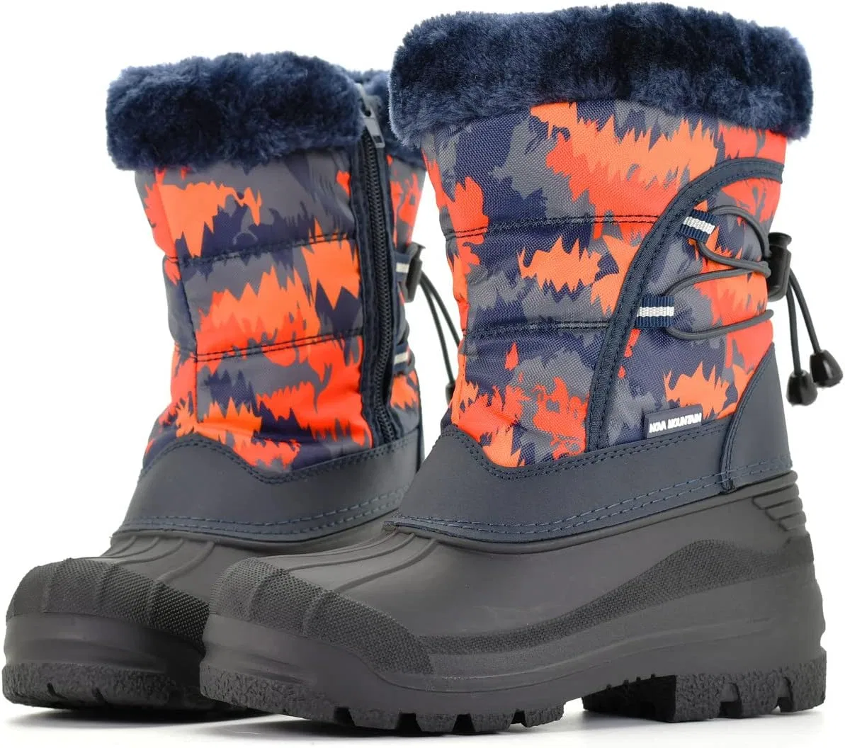 Детские зимние снежные ботинки для девочек Nova Mountain Nova Footwear, Blackmulti — фото 2