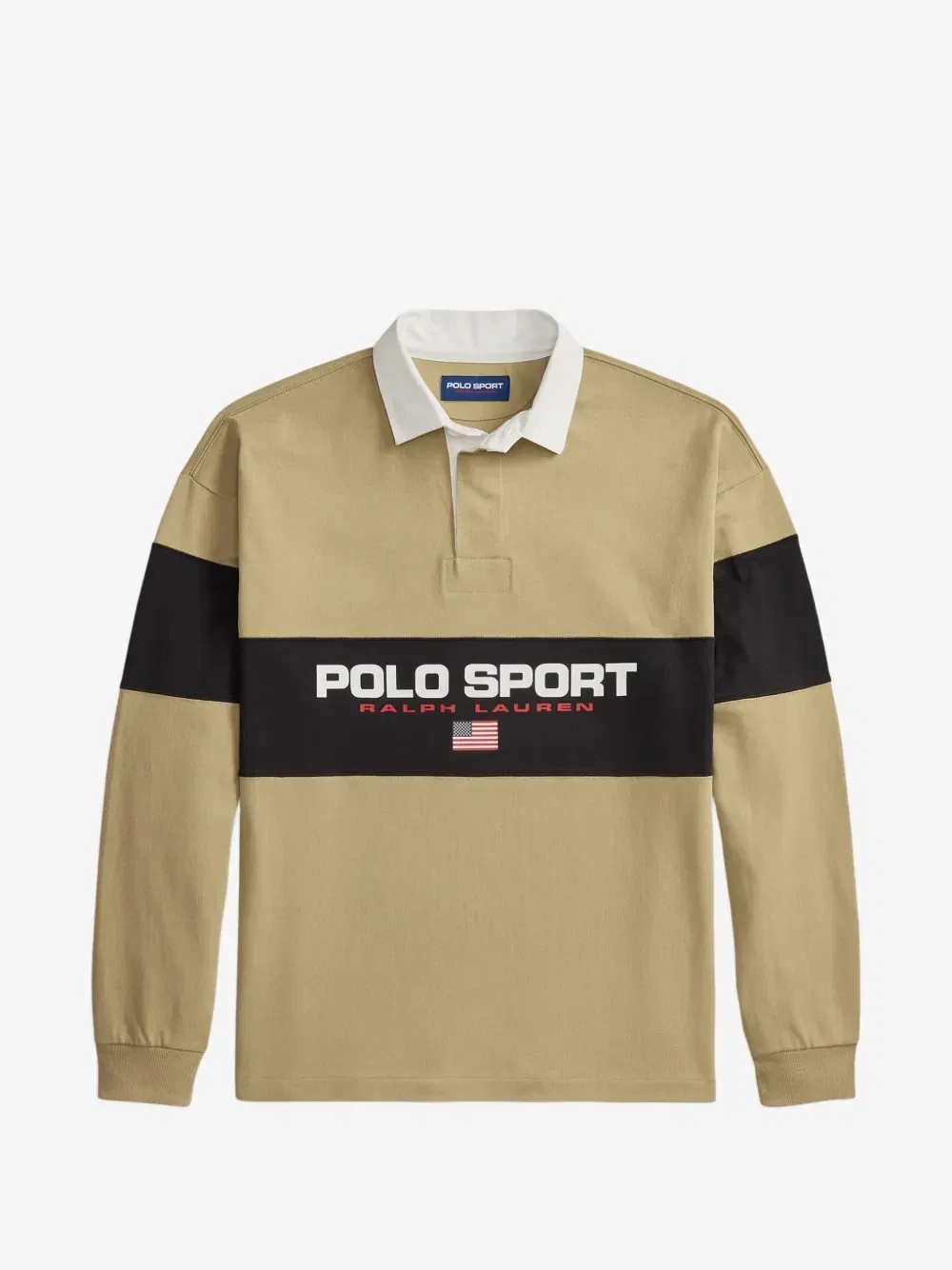 Рубашка поло в стиле колор-блок Polo Ralph Lauren, коричневый