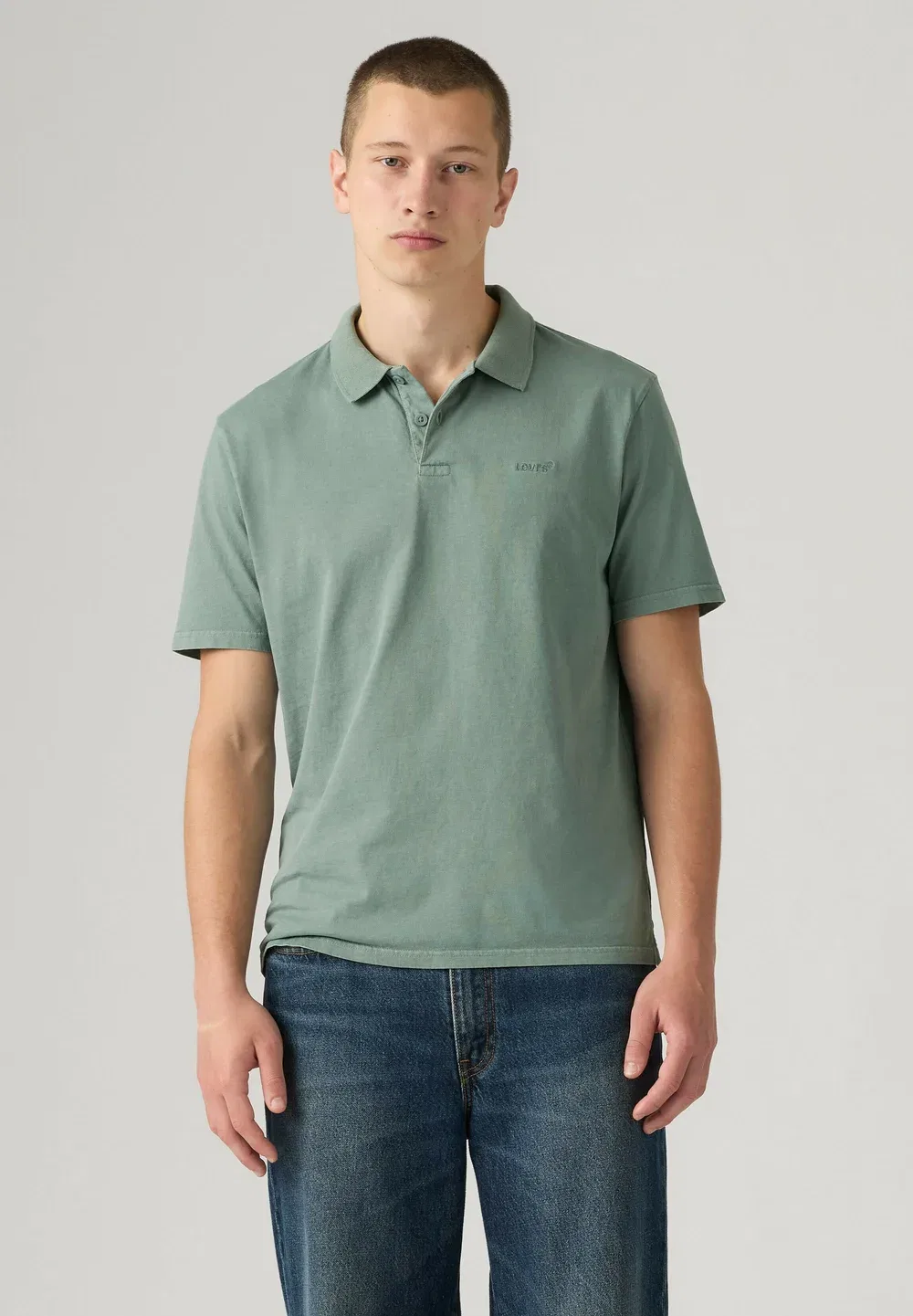 Настоящая рубашка поло Levi'S, Stones Throw Mineral Greens