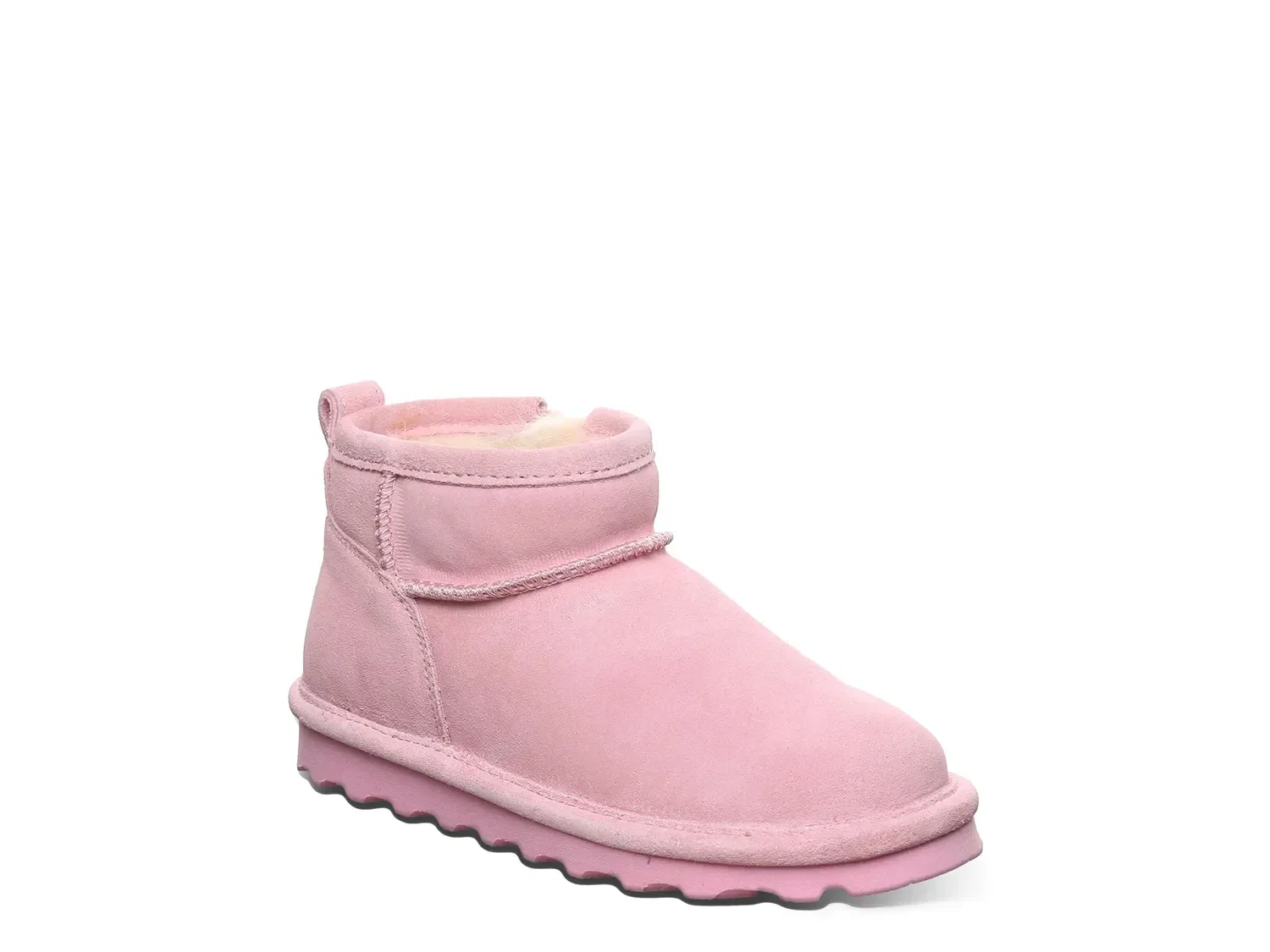 Сапоги Shorty Snow, Kids', Bearpaw, светло-розовый